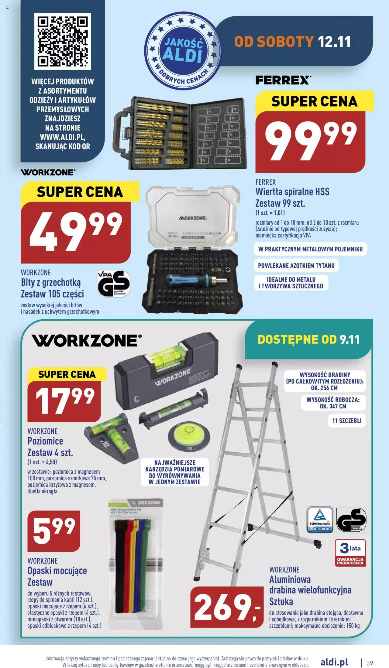Aldi gazetka ważna od 07.11.2022 do 12.11.2022 strona 39
