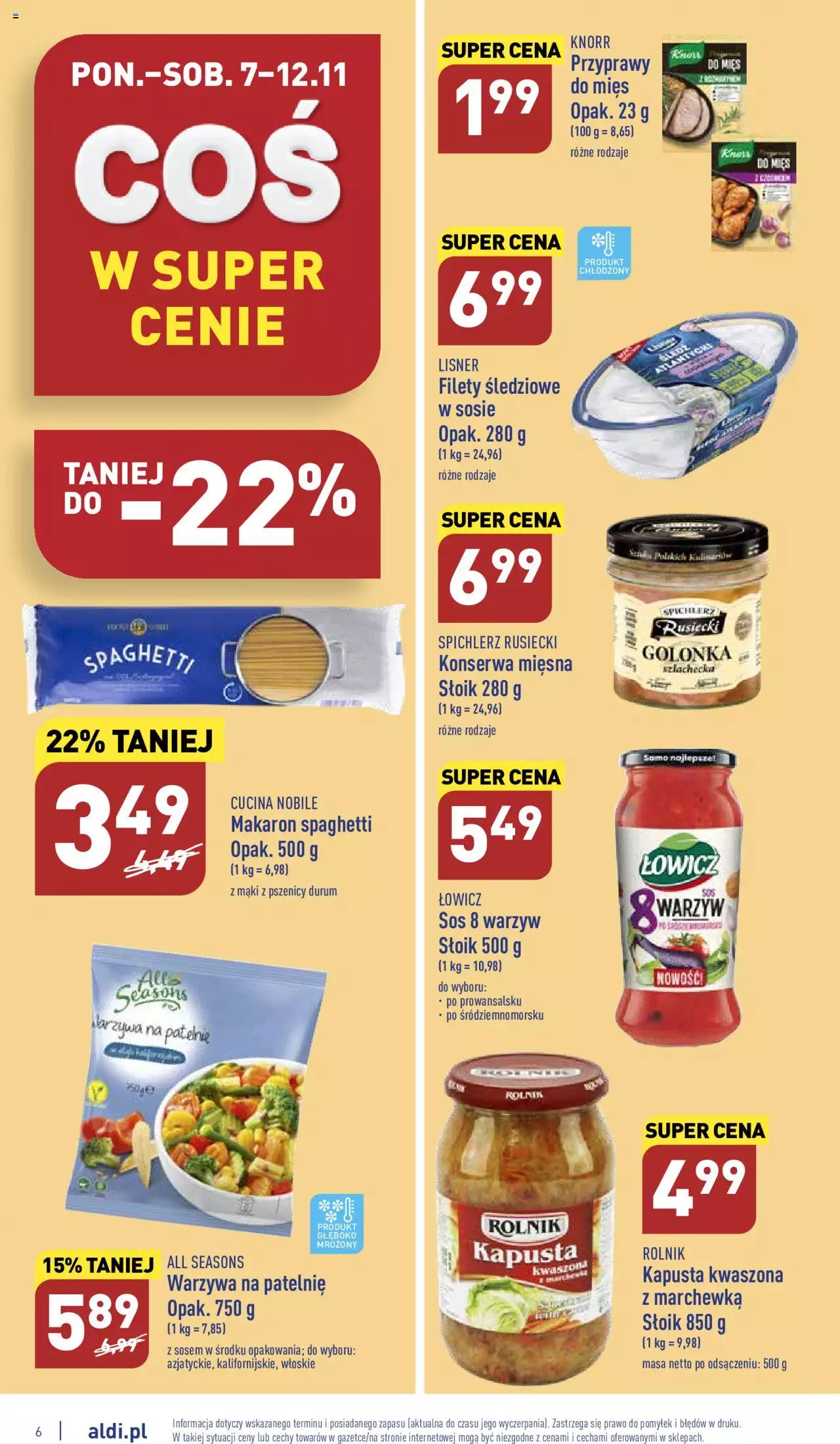 Aldi gazetka ważna od 07.11.2022 do 12.11.2022 strona 6