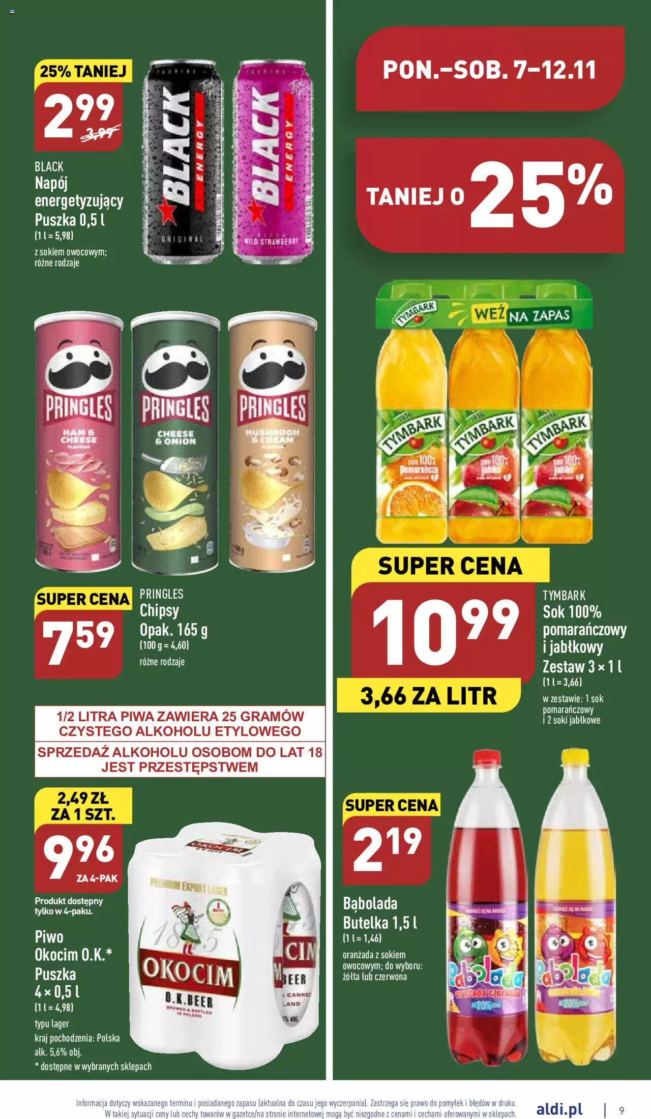 Aldi gazetka ważna od 07.11.2022 do 12.11.2022 strona 9