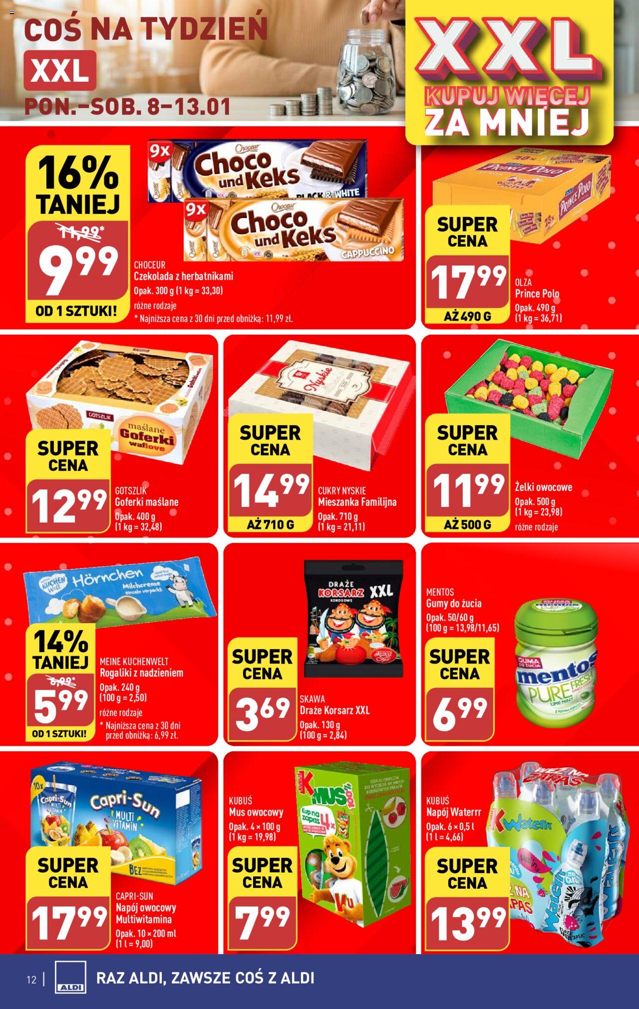 Aldi Gazetka ważna od 08.01.2024 do 13.01.2024 strona 12