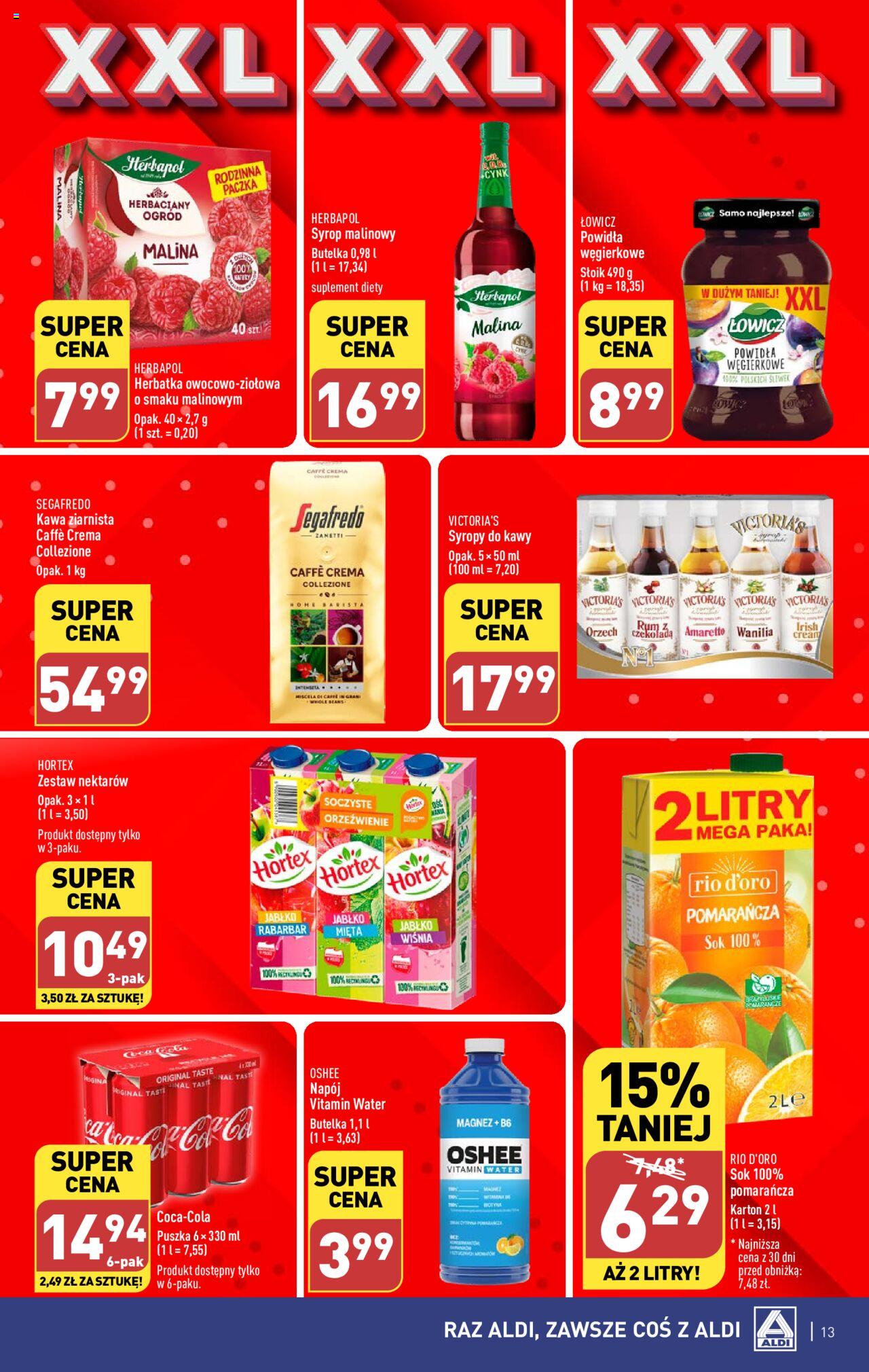 Aldi Gazetka ważna od 08.01.2024 do 13.01.2024 strona 13