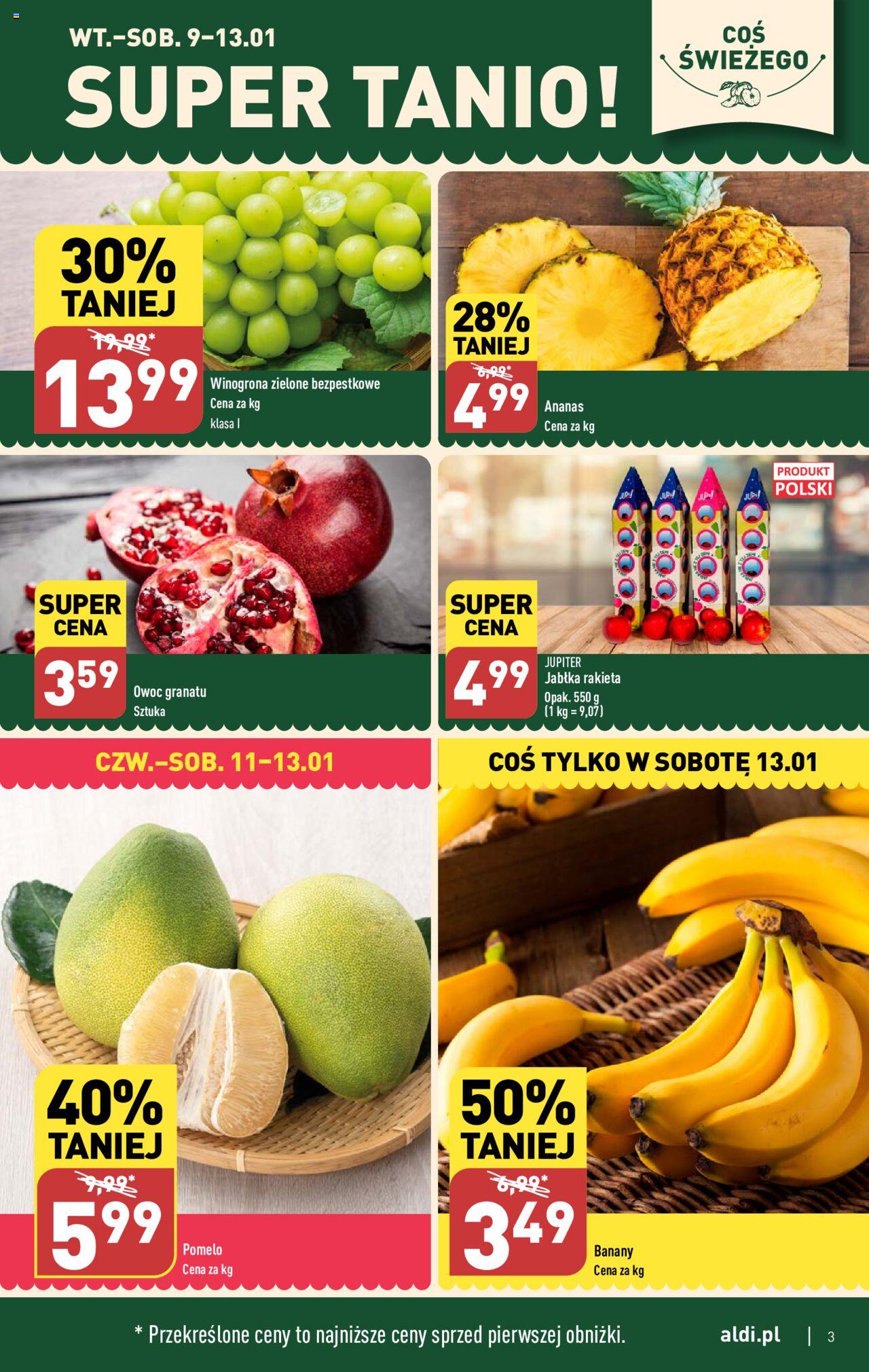 Aldi Gazetka ważna od 08.01.2024 do 13.01.2024 strona 3