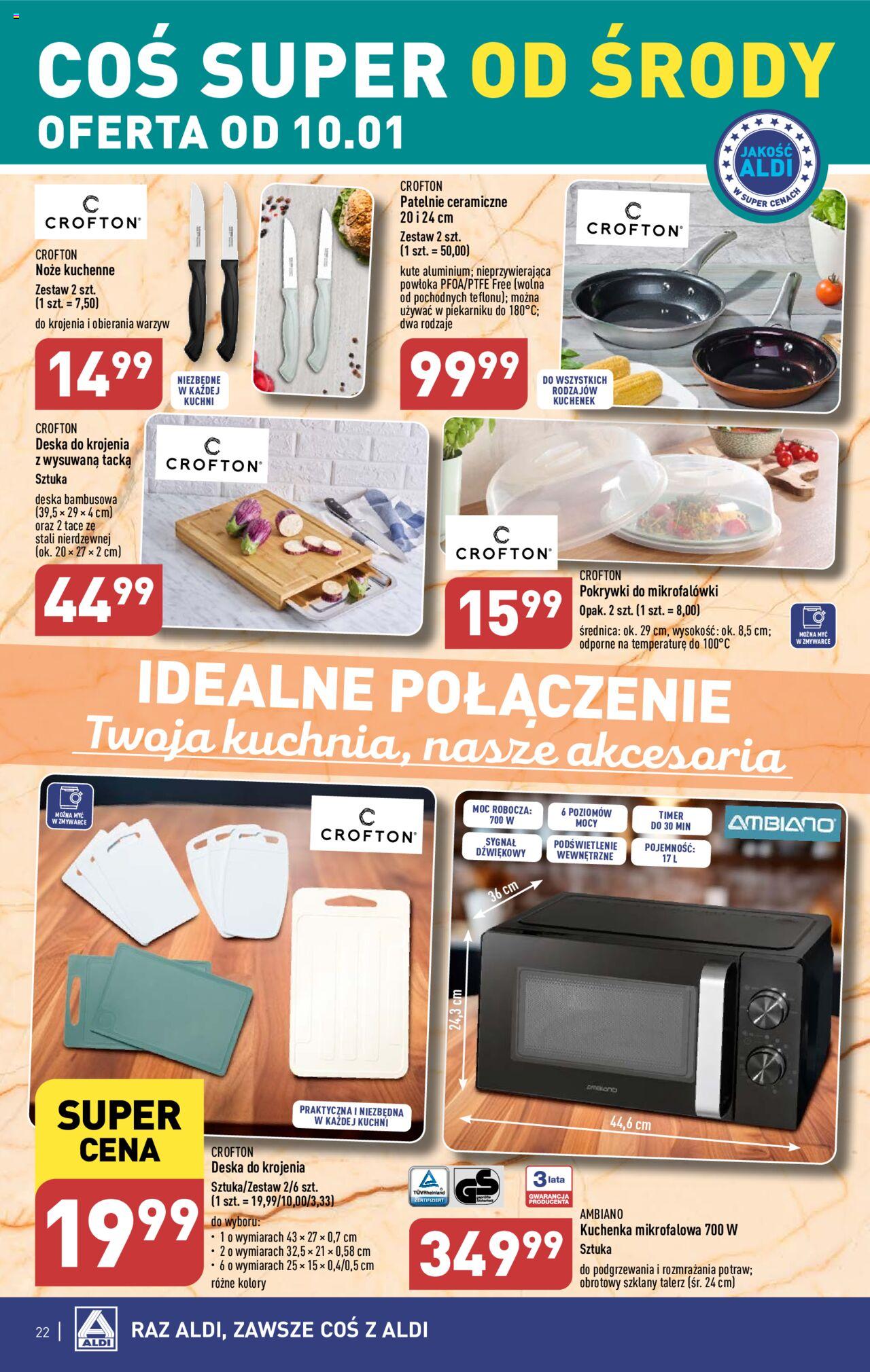 Aldi Gazetka ważna od 08.01.2024 do 13.01.2024 strona 22
