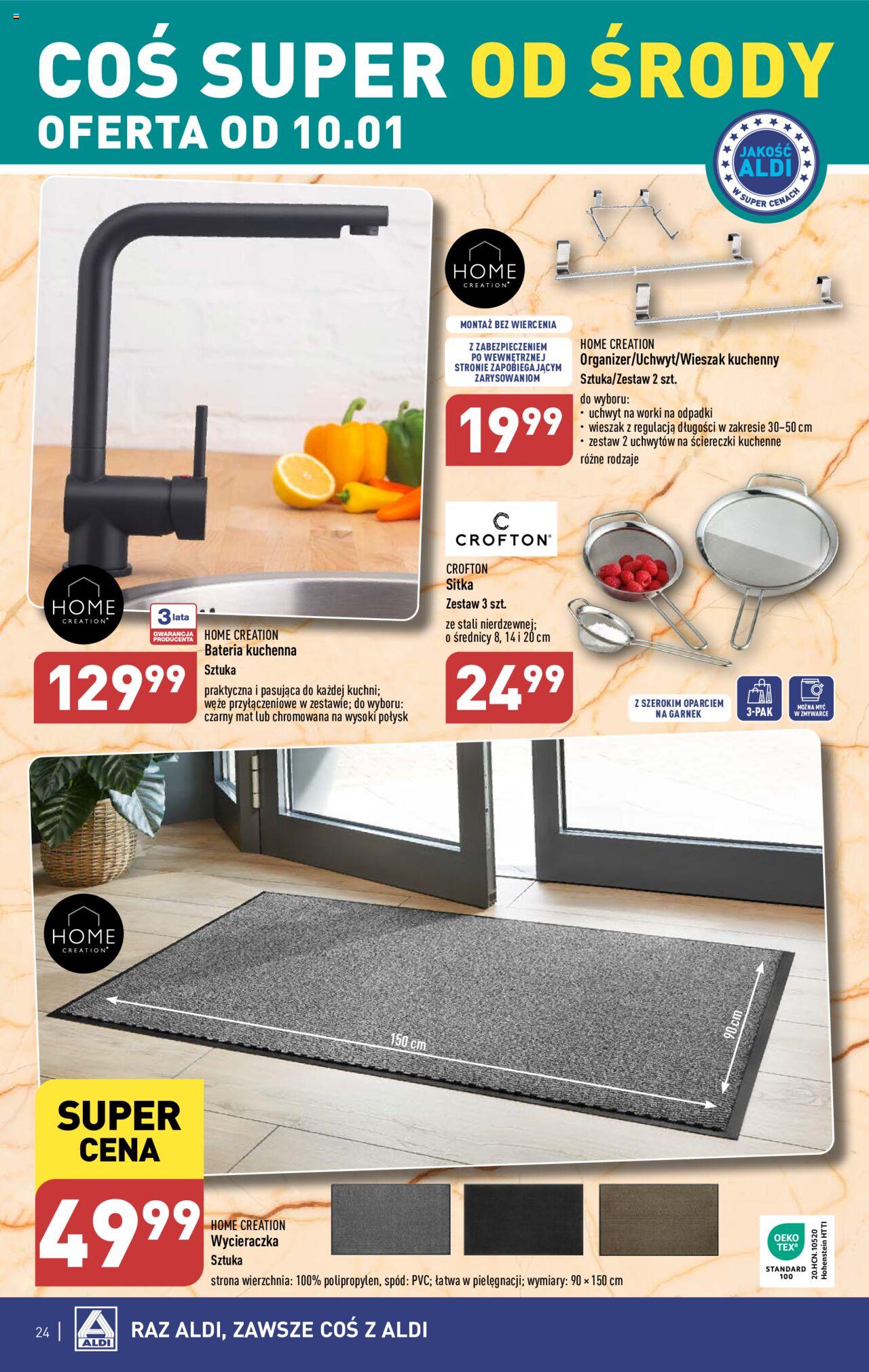Aldi Gazetka ważna od 08.01.2024 do 13.01.2024 strona 24