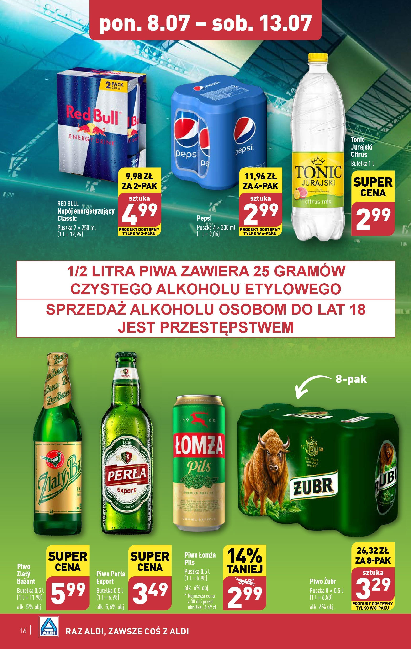 Aldi Gazetka ważna od 08.07.2024 do 13.07.2024 strona 13