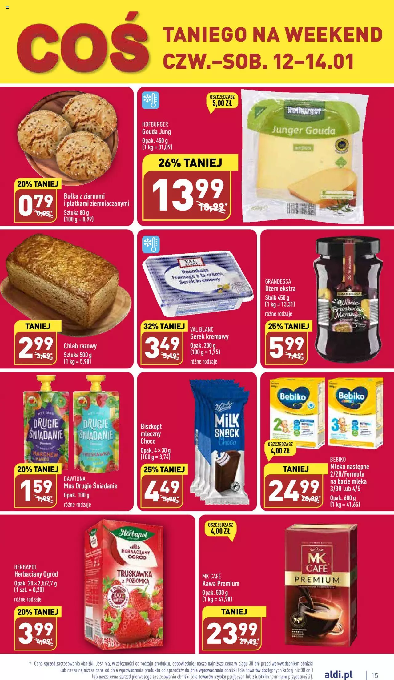 Aldi  gazetka ważna od 09.01.2023 do 14.01.2023 strona 15