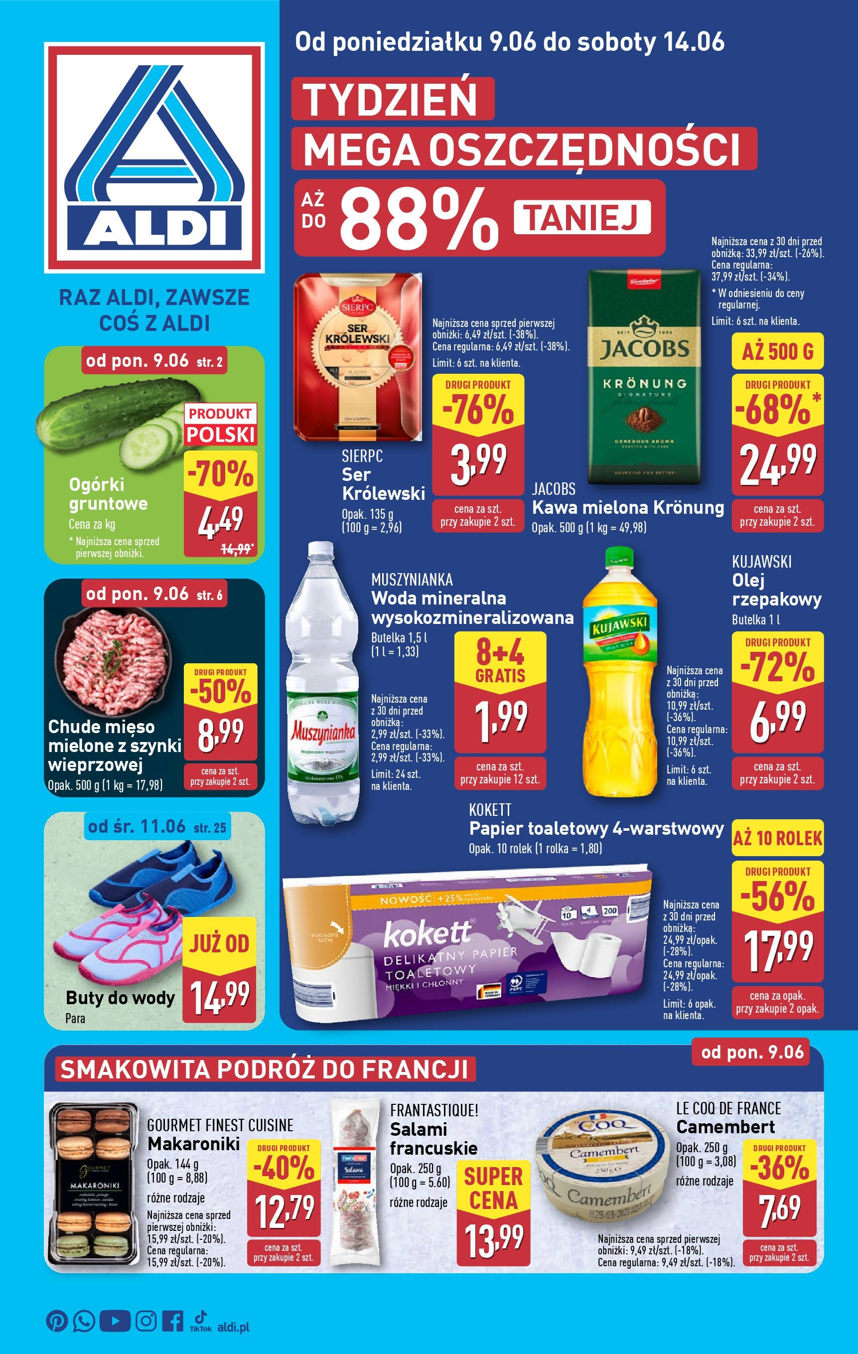 Aldi Gazetka ważna od 09.06.2025 do  14.06.2025 strona 1