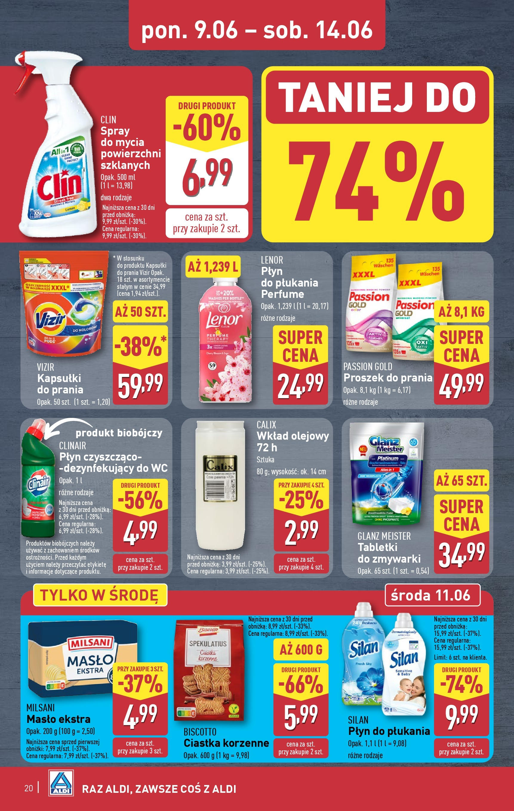 Aldi Gazetka ważna od 09.06.2025 do  14.06.2025 strona 20