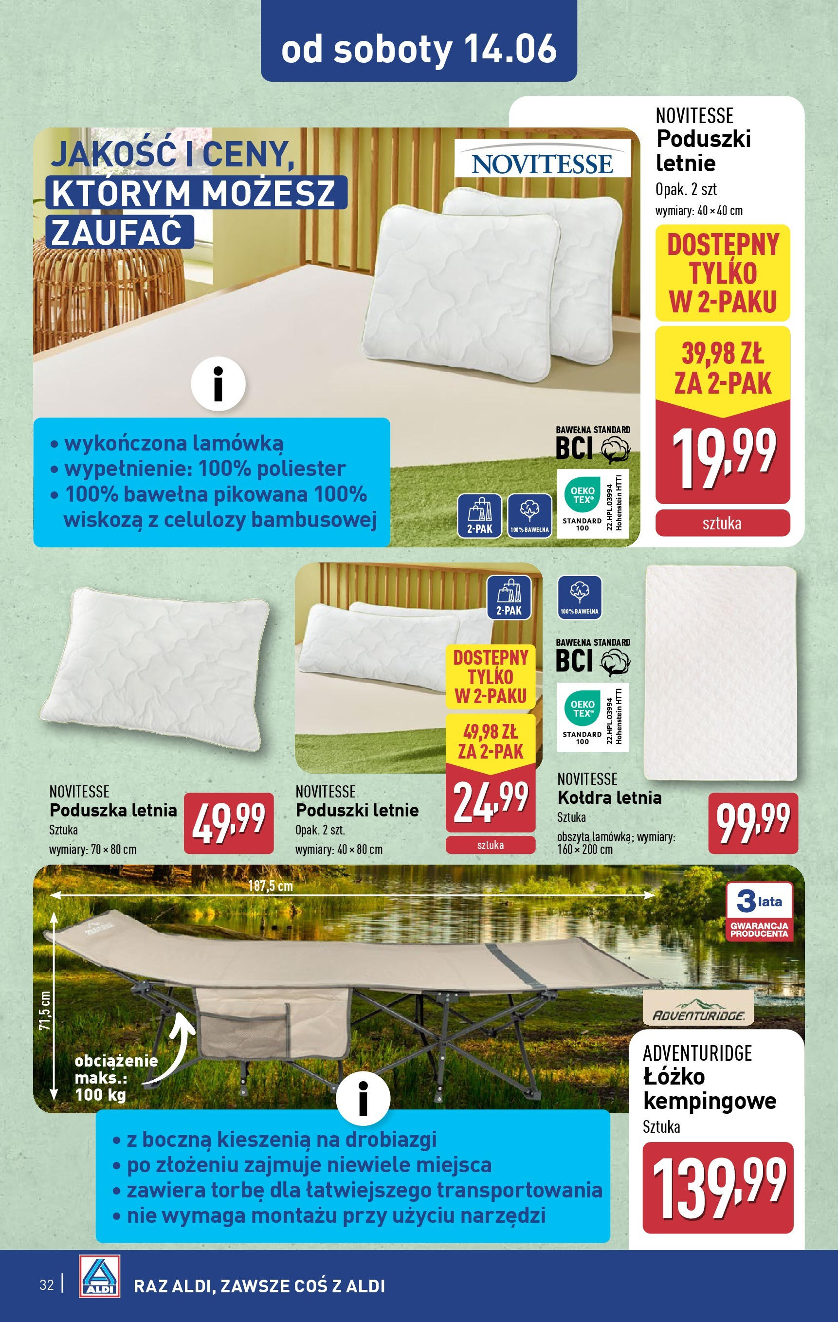 Aldi Gazetka ważna od 09.06.2025 do  14.06.2025 strona 32