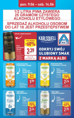 Aldi Gazetka ważna od 09.06.2025 do  14.06.2025 strona 39