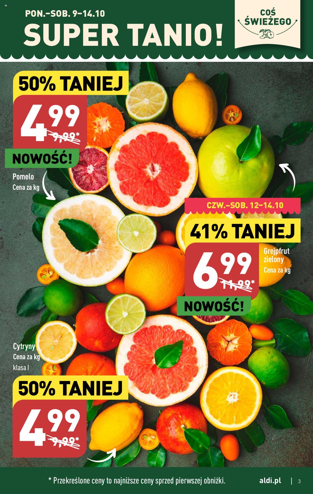 Aldi Gazetka ważna od 09.10.2023 do 14.10.2023 strona 3