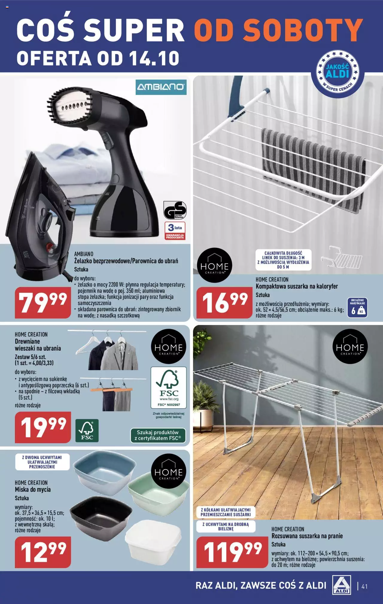 Aldi Gazetka ważna od 09.10.2023 do 14.10.2023 strona 41