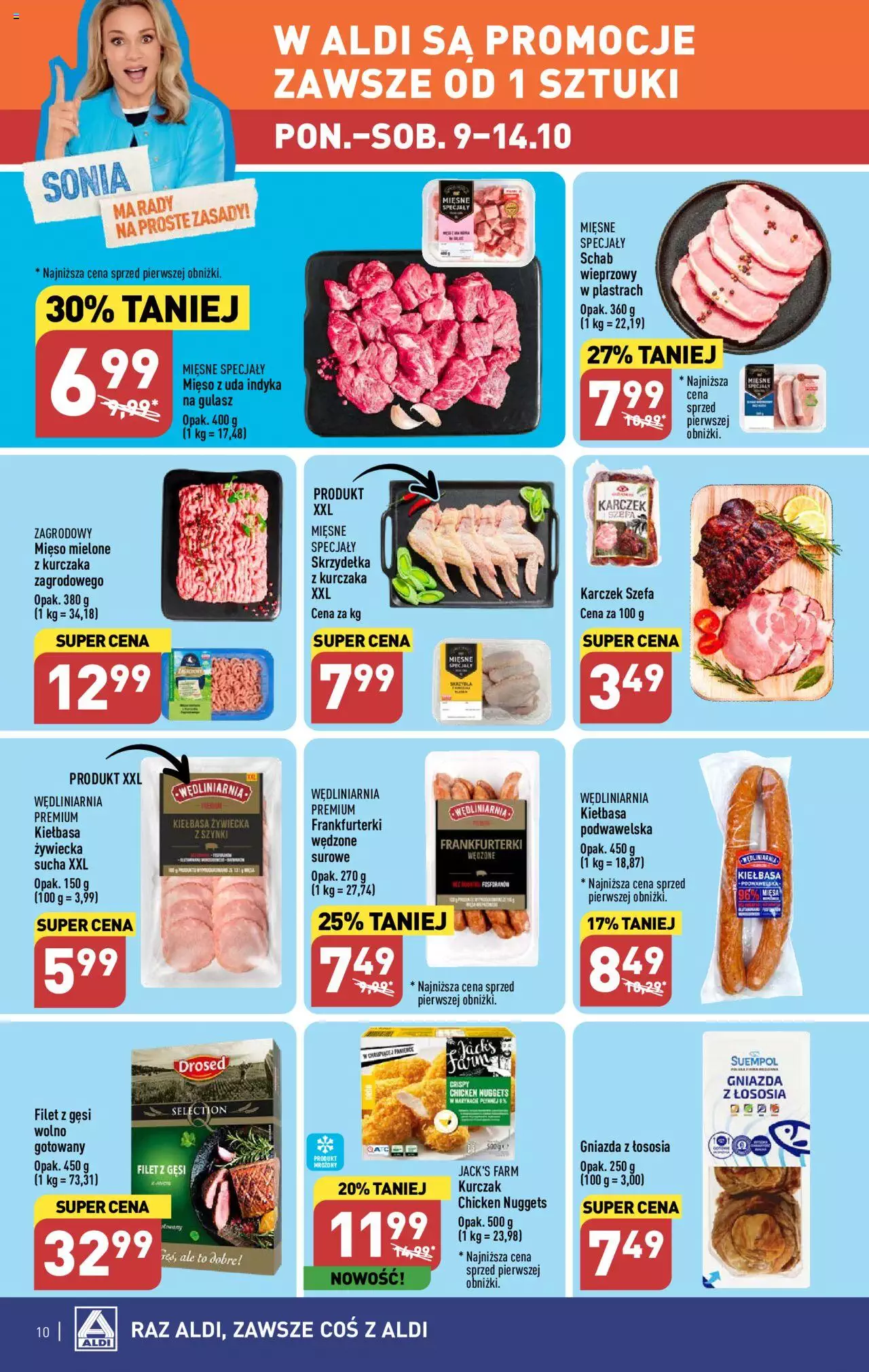 Aldi Gazetka ważna od 09.10.2023 do 14.10.2023 strona 10