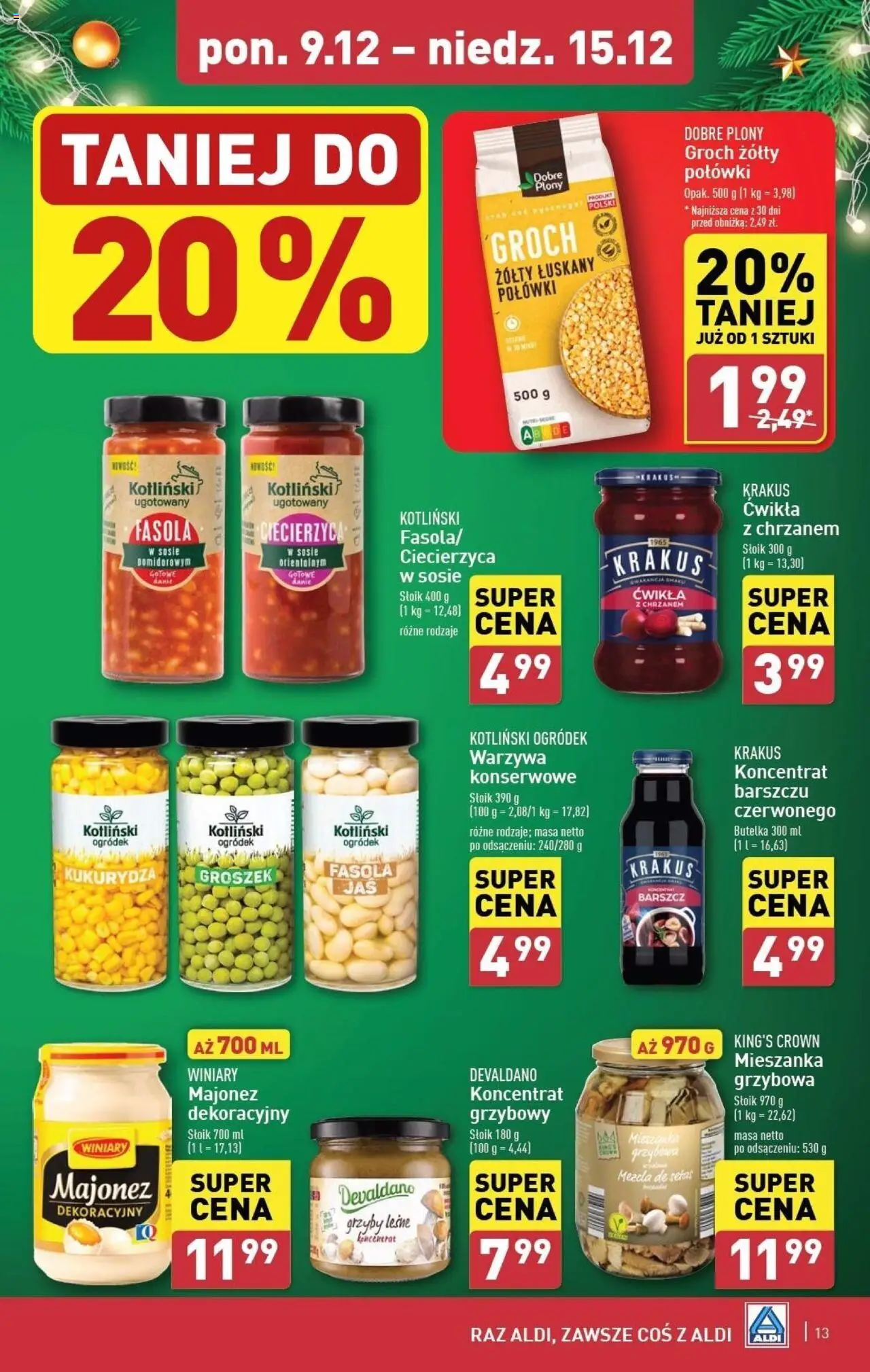 Aldi gazetka ważna od 09.12.2024 do 15.12.2024 strona 13