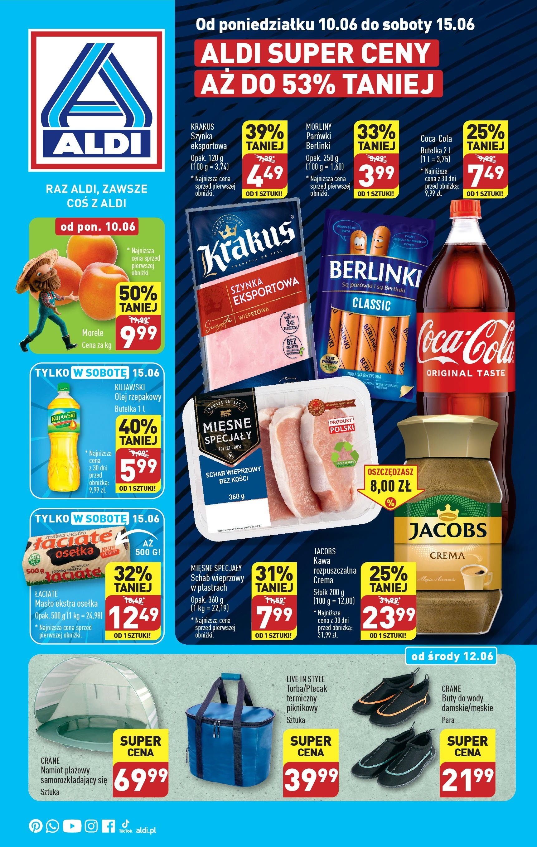 Aldi Gazetka ważna od 10.06.2024 do 15.06.2024 strona 1