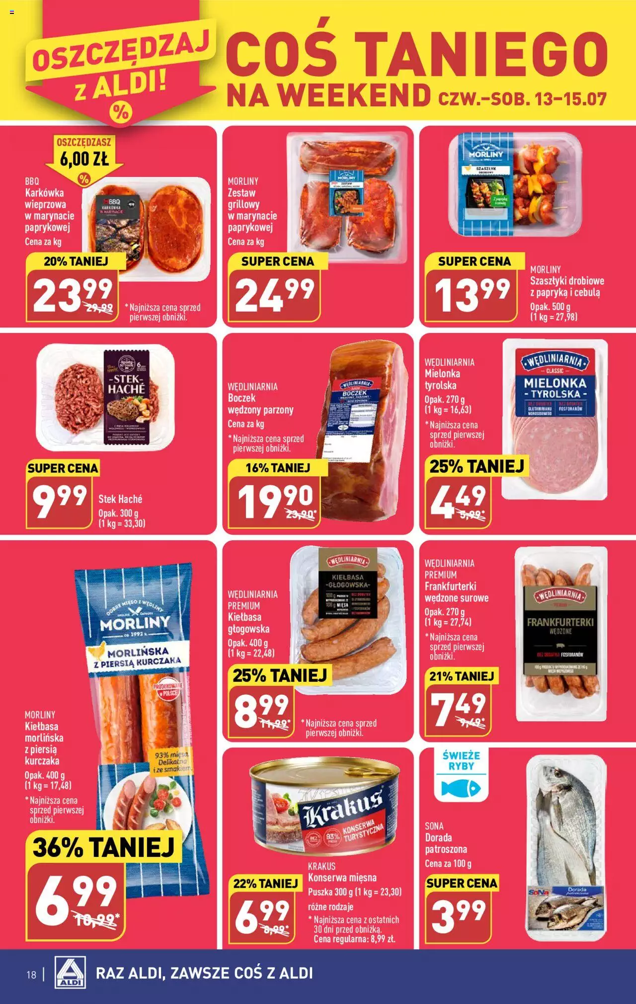 Aldi  Gazetka ważna od 10.07.2023 do 15.07.2023 strona 18