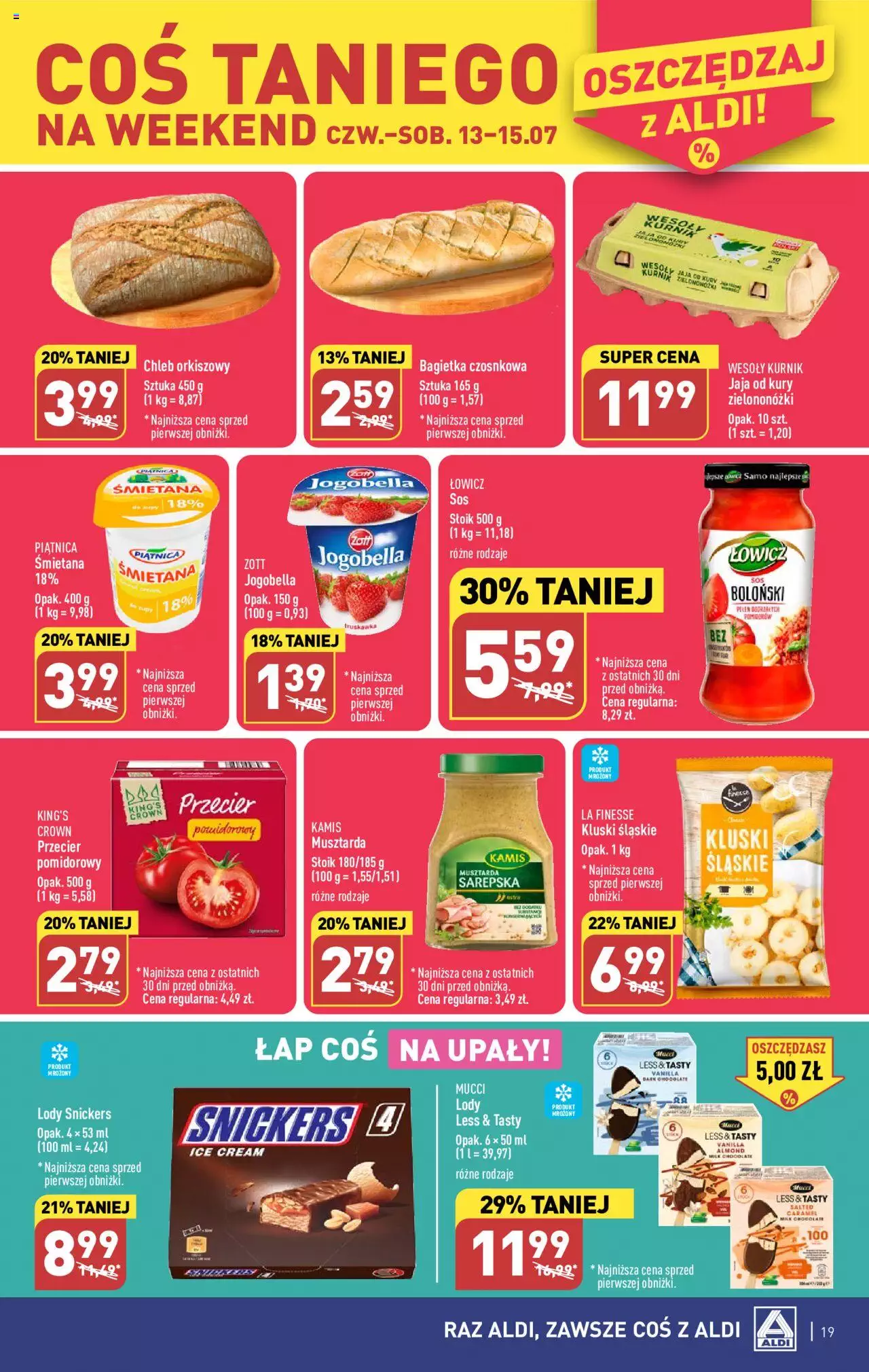 Aldi  Gazetka ważna od 10.07.2023 do 15.07.2023 strona 19