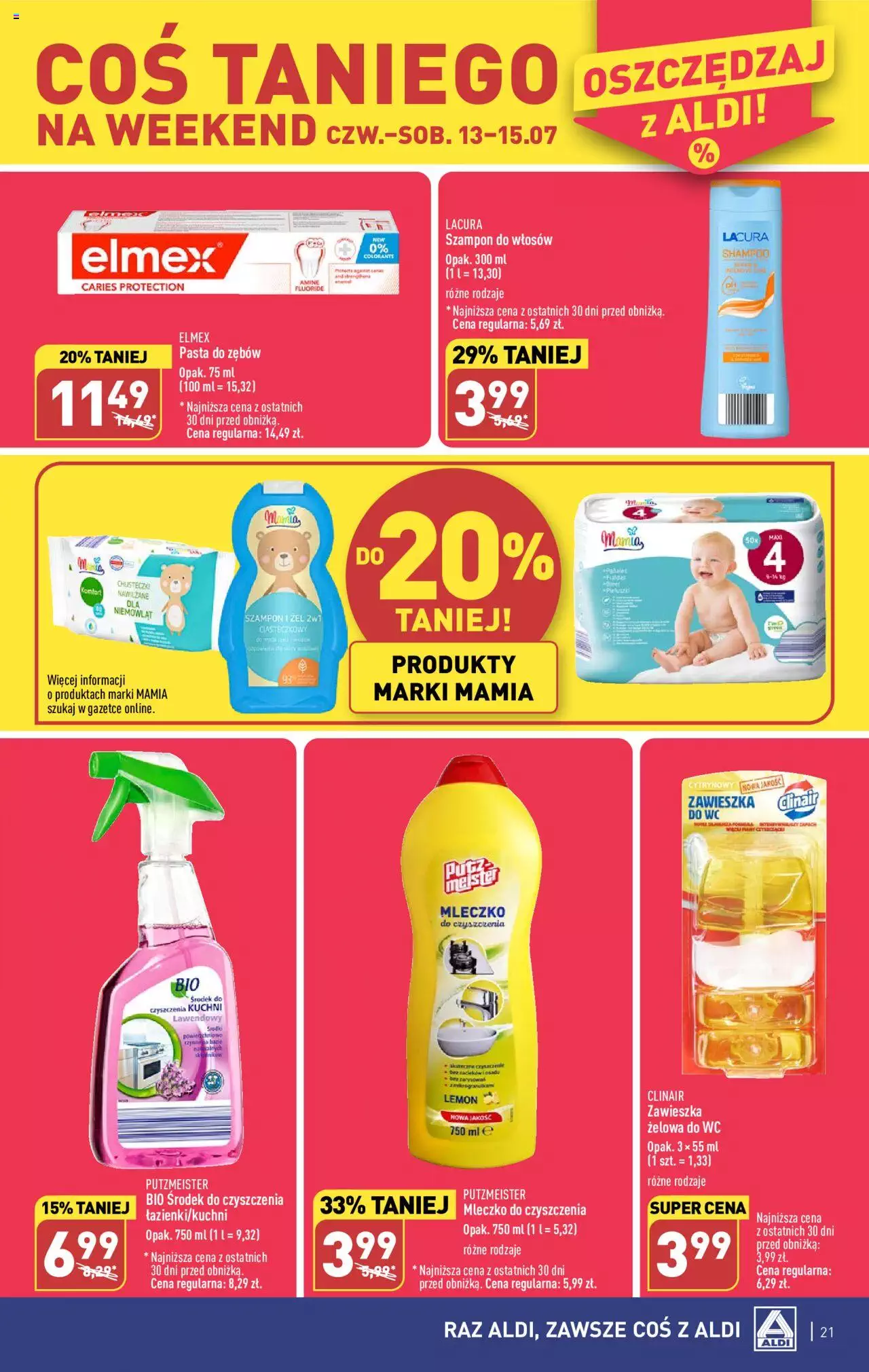 Aldi  Gazetka ważna od 10.07.2023 do 15.07.2023 strona 21