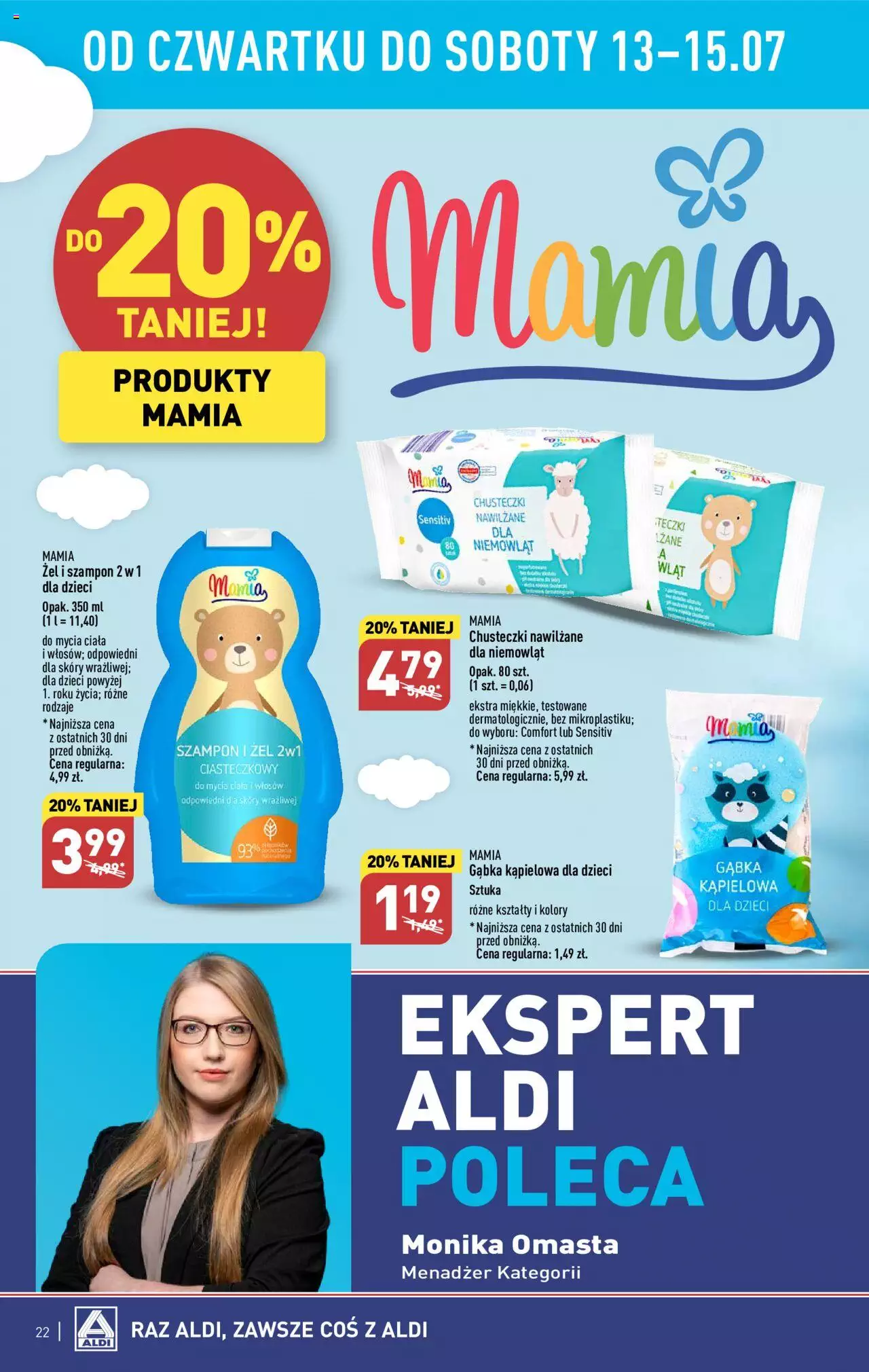Aldi  Gazetka ważna od 10.07.2023 do 15.07.2023 strona 22