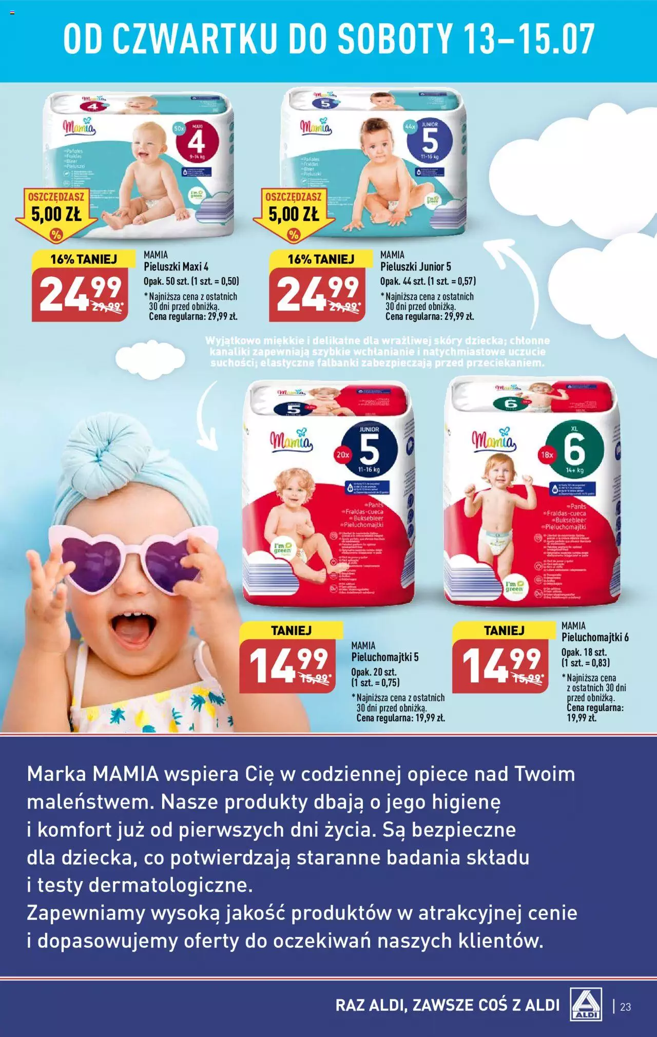 Aldi  Gazetka ważna od 10.07.2023 do 15.07.2023 strona 23