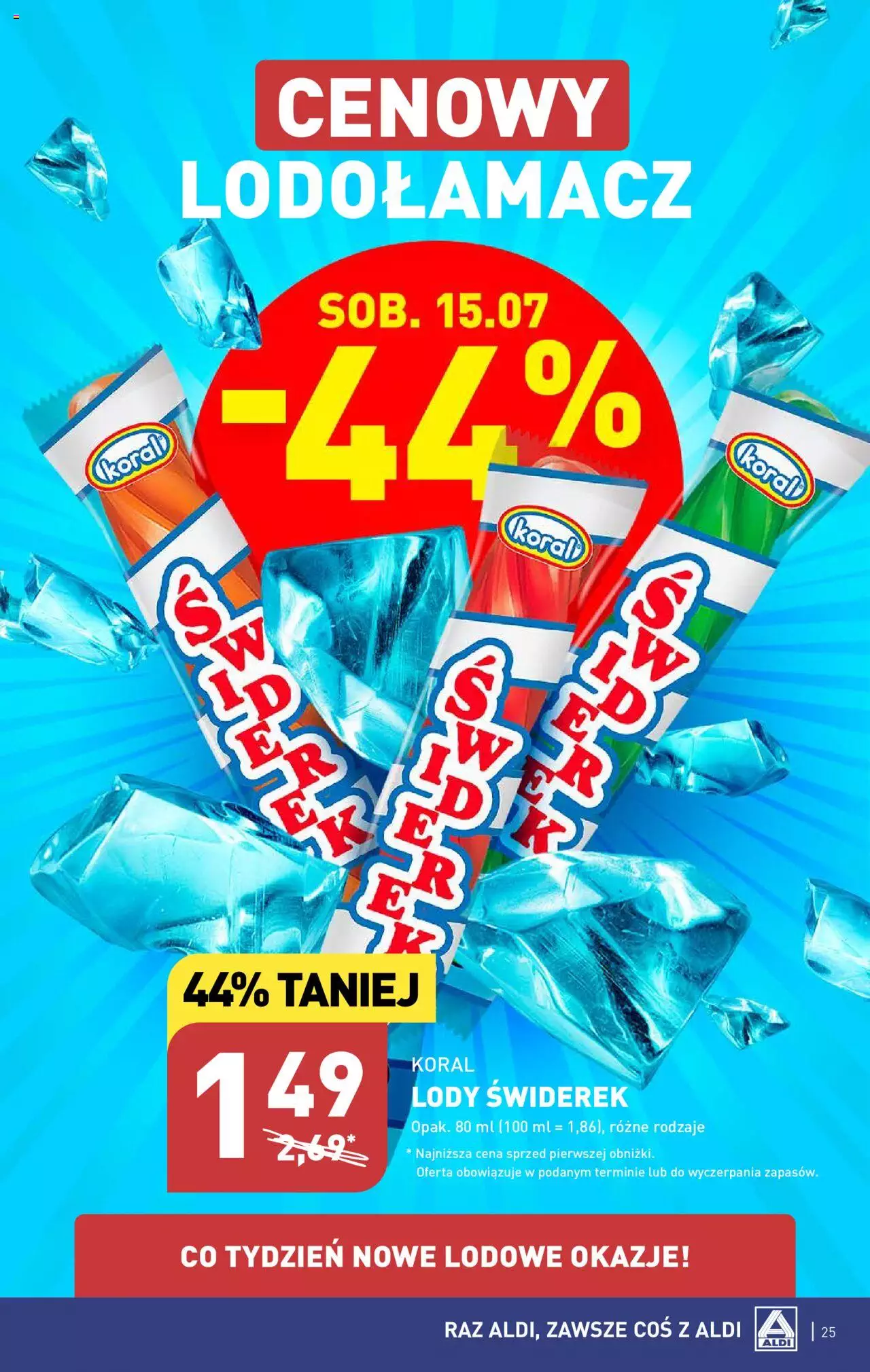 Aldi  Gazetka ważna od 10.07.2023 do 15.07.2023 strona 25