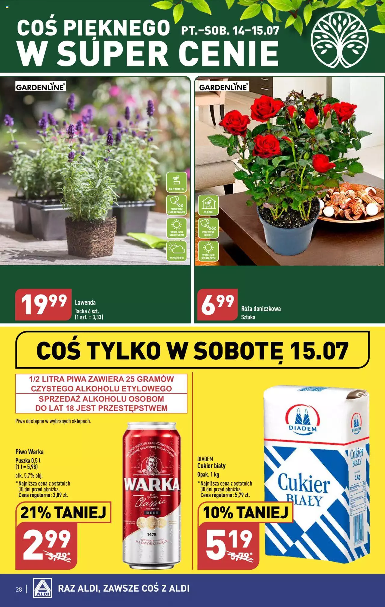 Aldi  Gazetka ważna od 10.07.2023 do 15.07.2023 strona 28