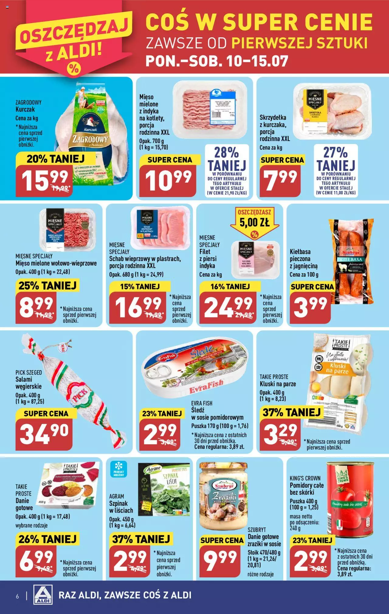 Aldi  Gazetka ważna od 10.07.2023 do 15.07.2023 strona 6