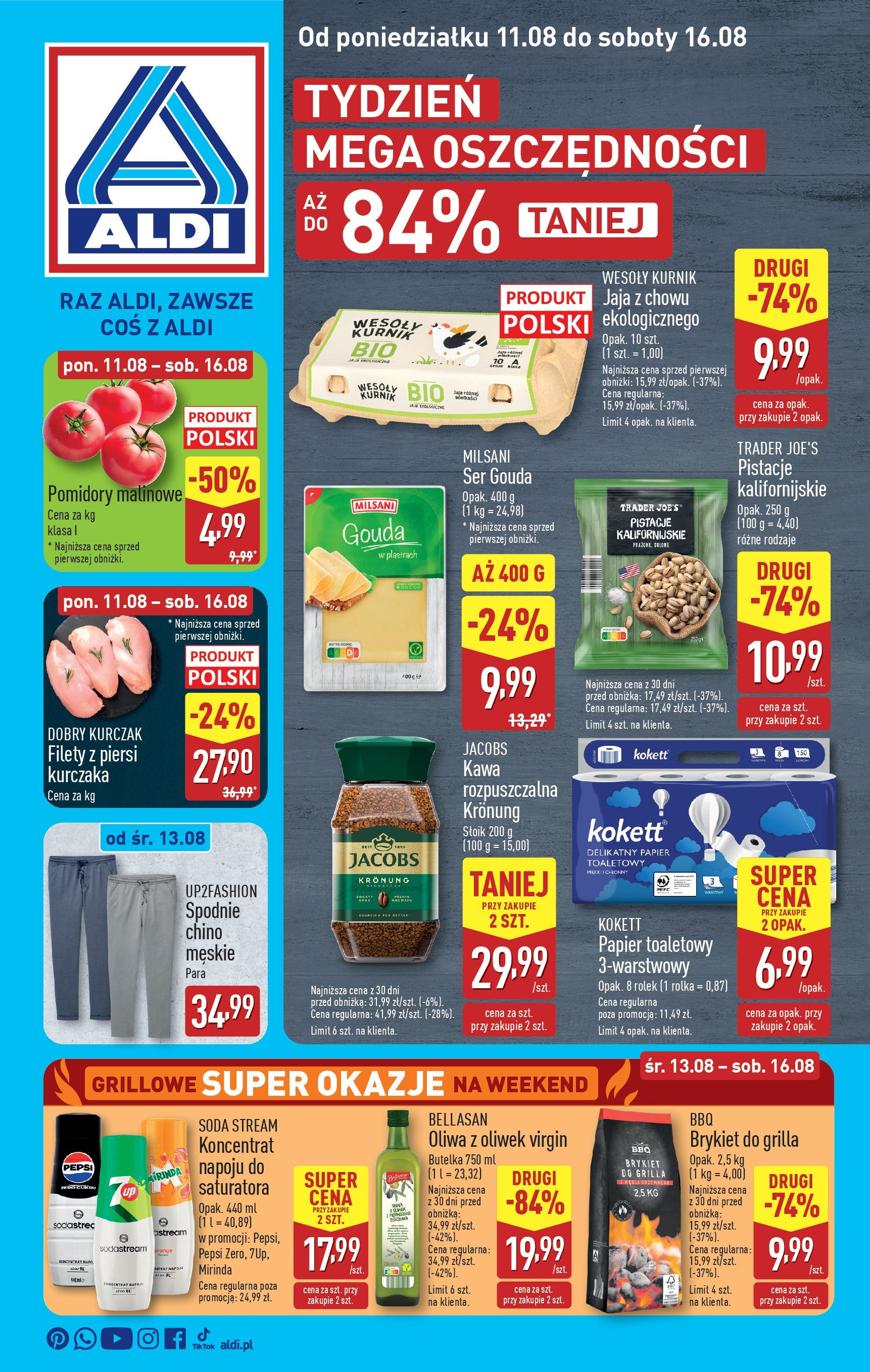 Aldi  Gazetka  ważna od  11.08.2025 do 16.08.2025 strona 1