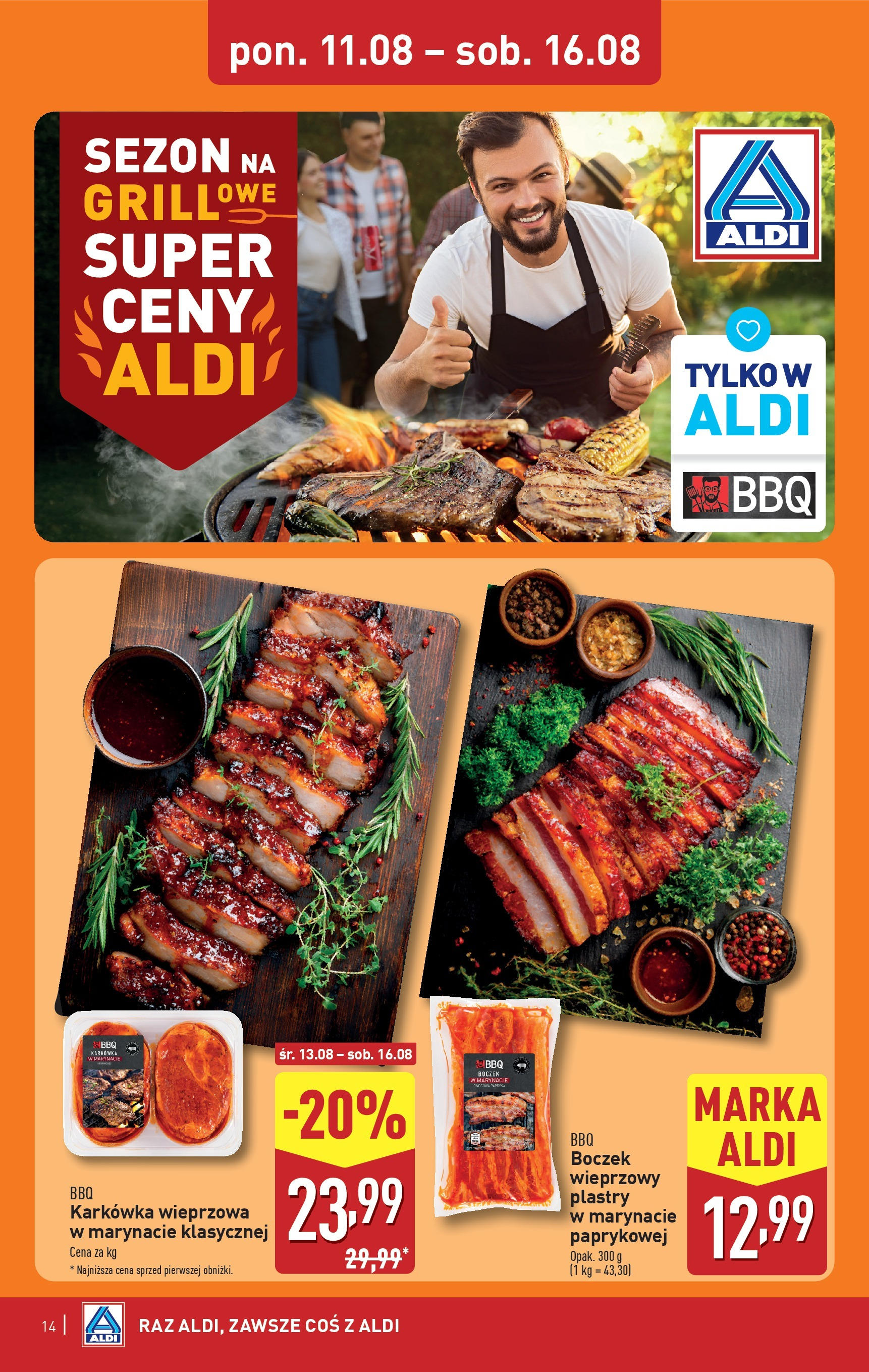 Aldi  Gazetka  ważna od  11.08.2025 do 16.08.2025 strona 14