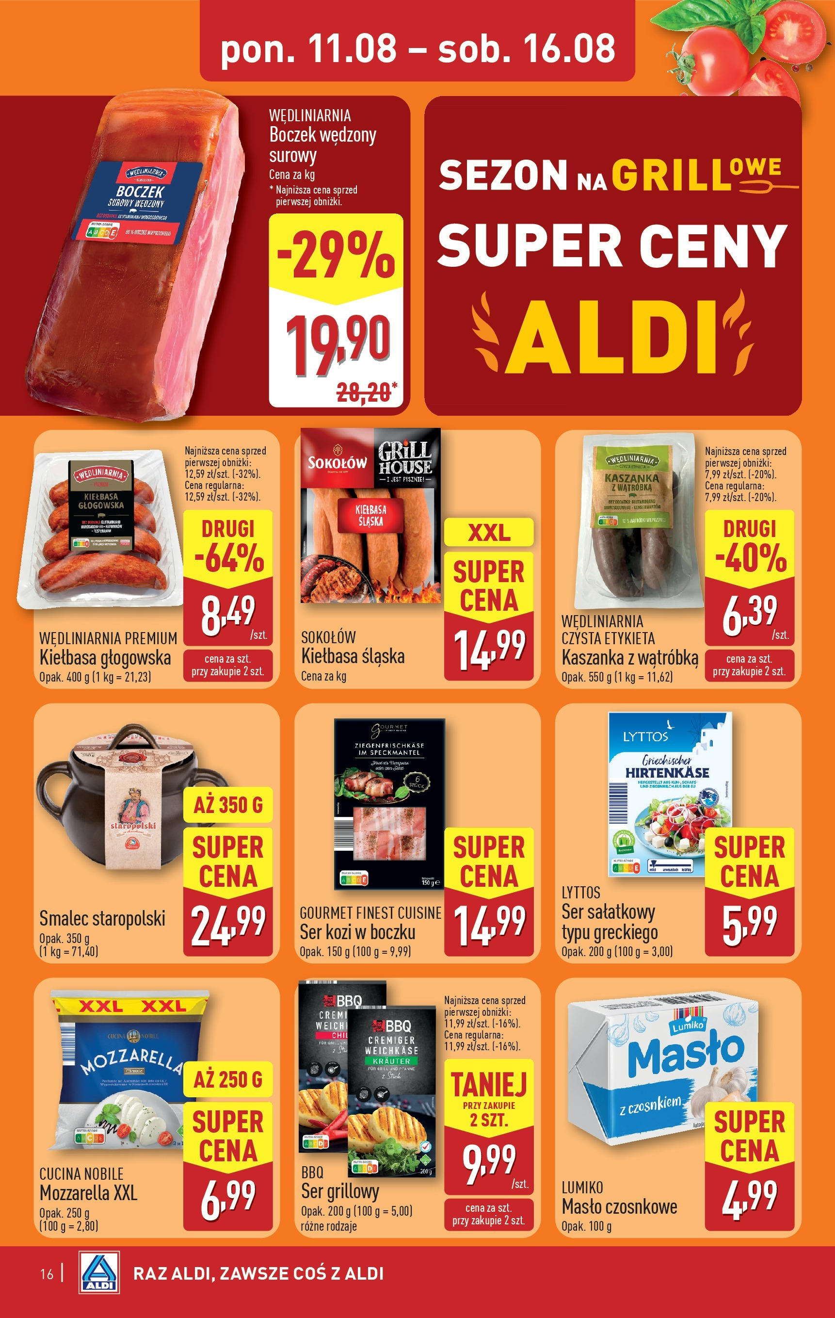 Aldi  Gazetka  ważna od  11.08.2025 do 16.08.2025 strona 16
