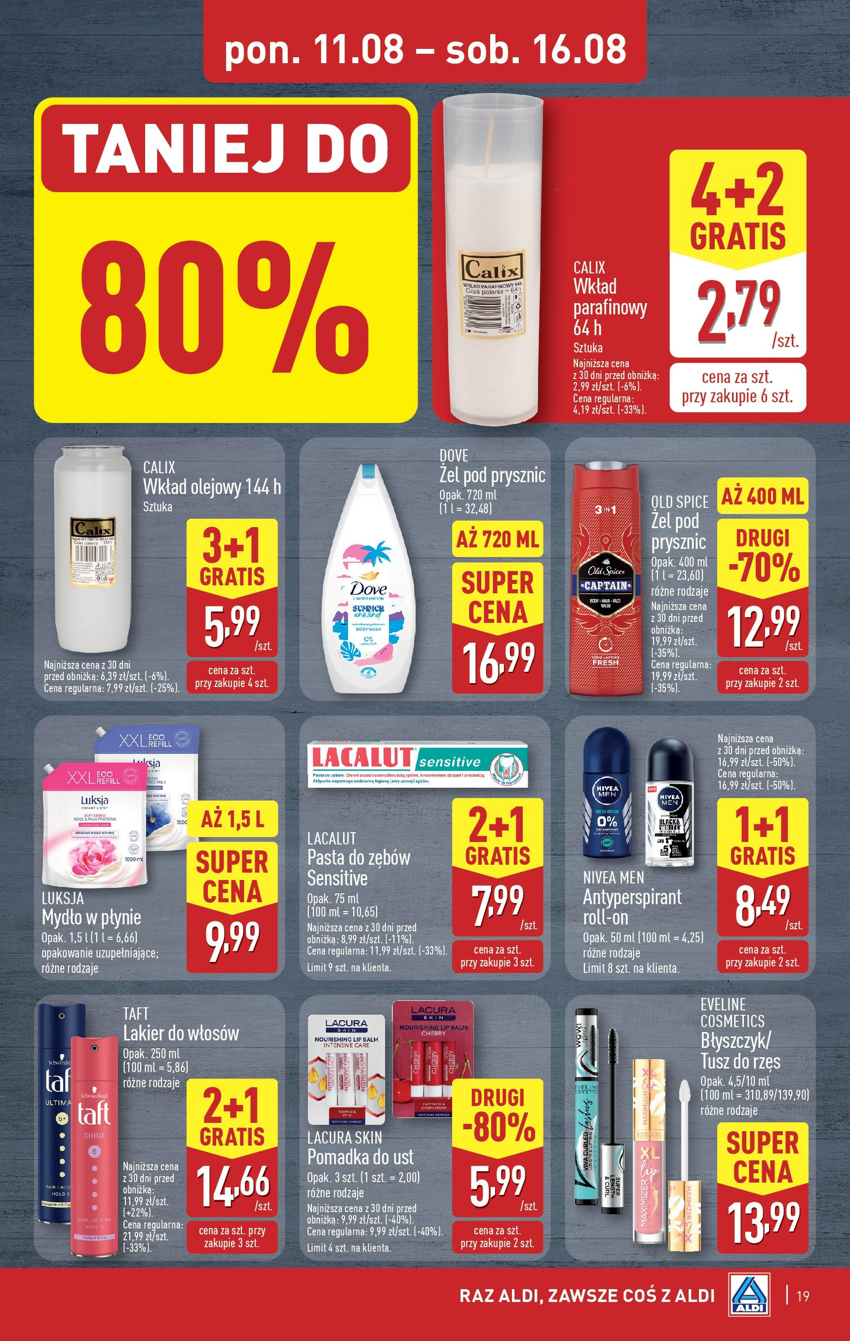 Aldi  Gazetka  ważna od  11.08.2025 do 16.08.2025 strona 19