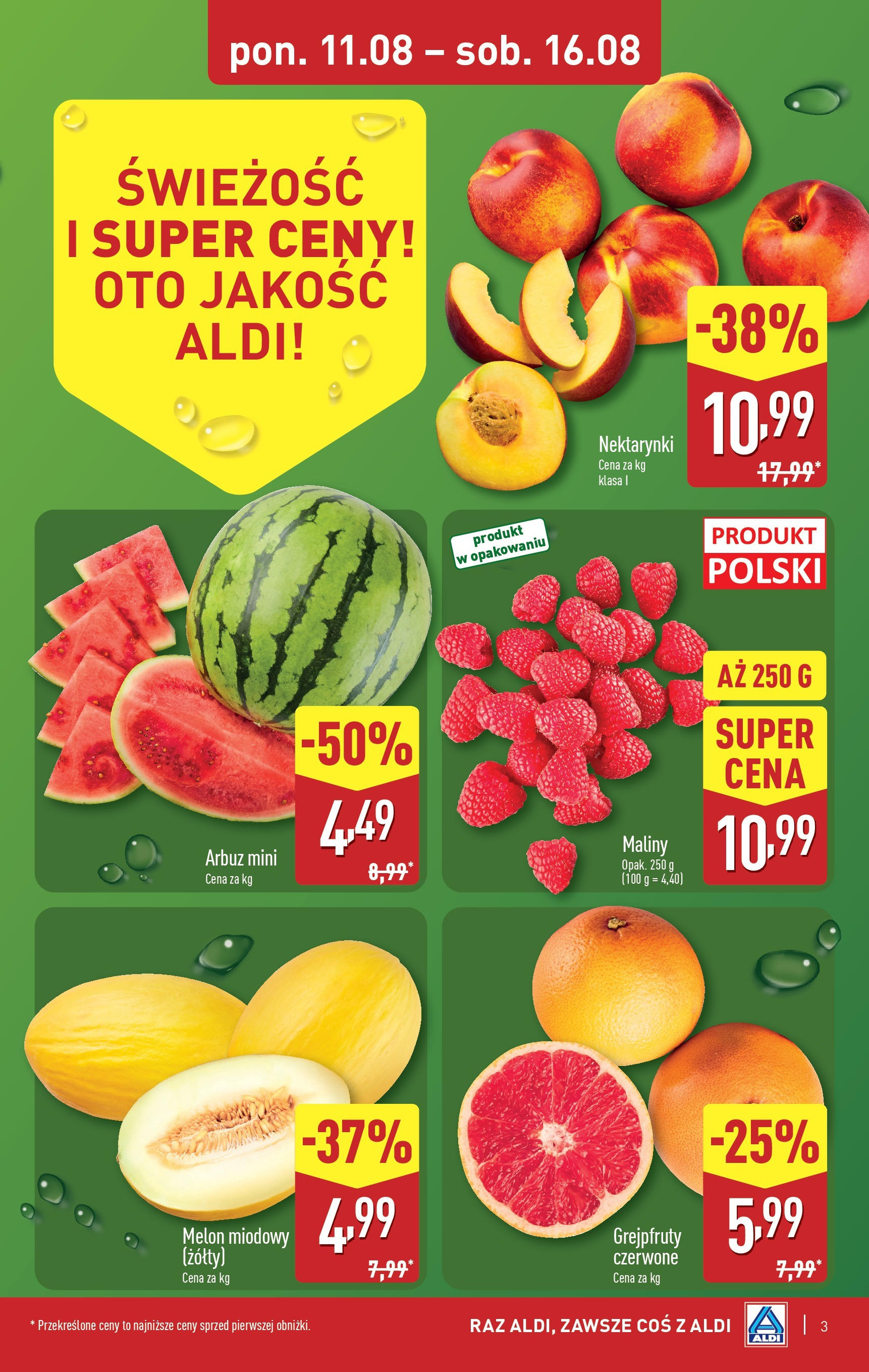 Aldi  Gazetka  ważna od  11.08.2025 do 16.08.2025 strona 3