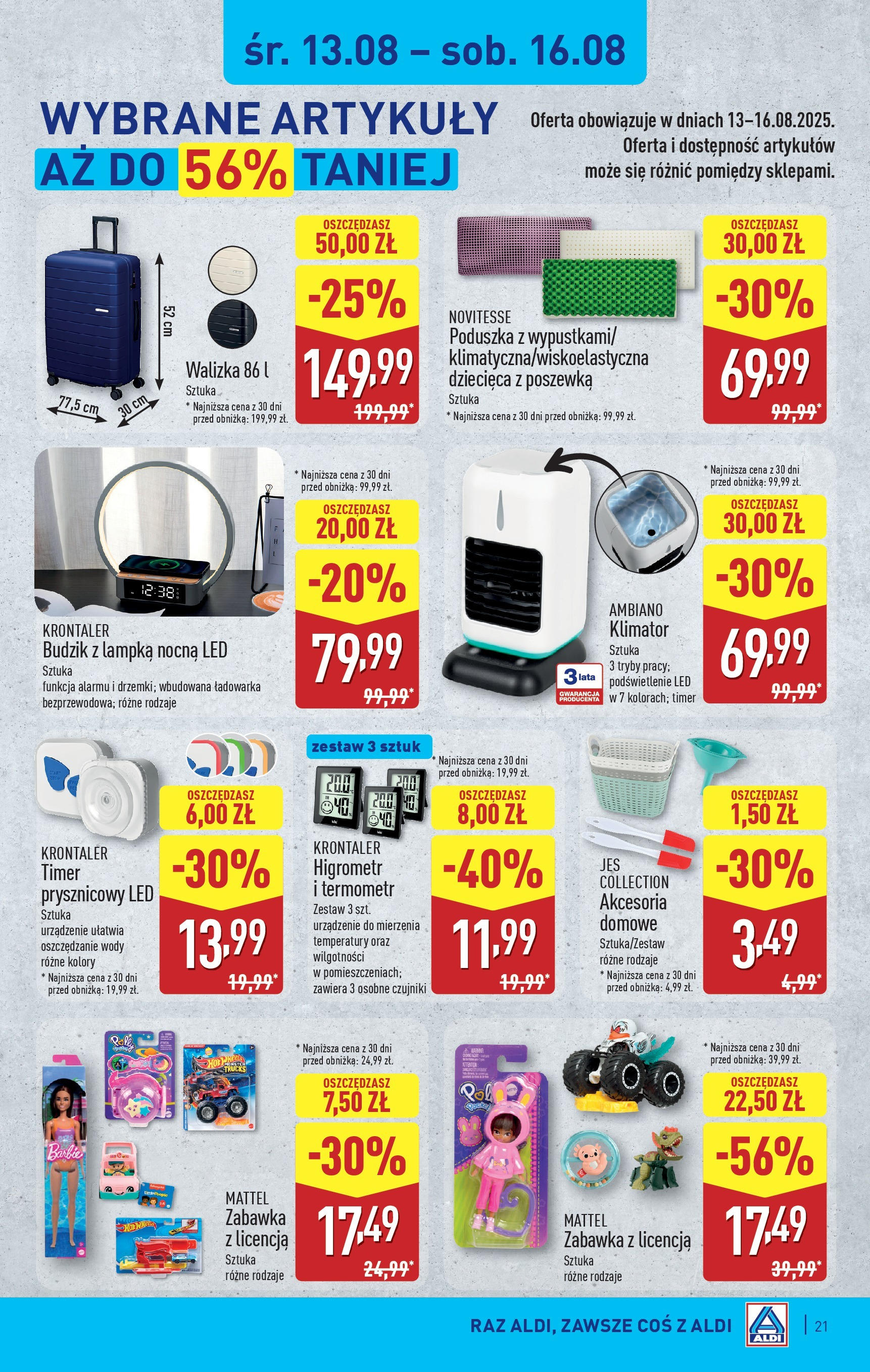 Aldi  Gazetka  ważna od  11.08.2025 do 16.08.2025 strona 21