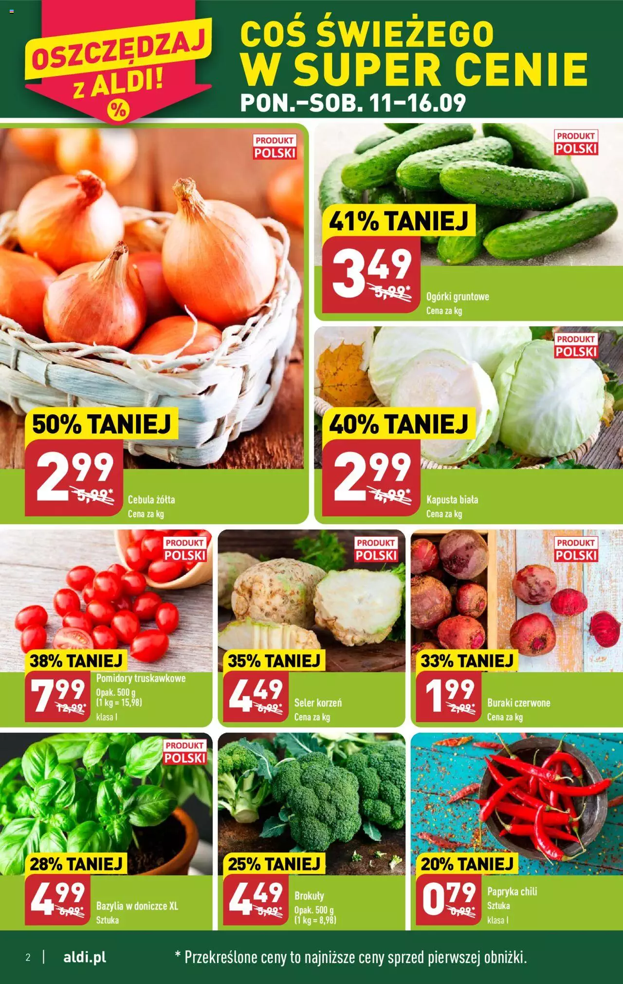 Aldi Gazetka ważna od 11.09.2023 do 16.09.2023 strona 2