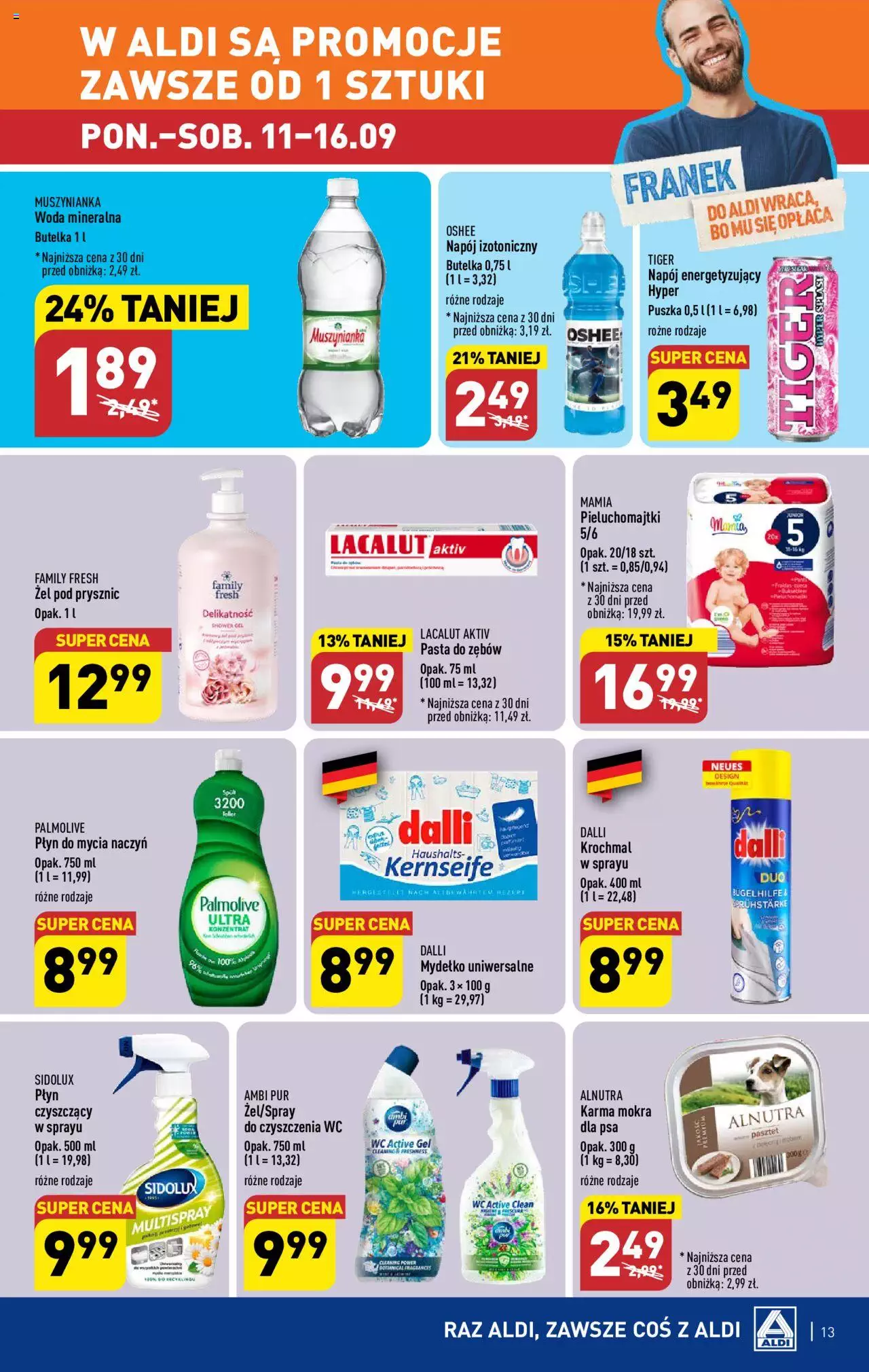 Aldi Gazetka ważna od 11.09.2023 do 16.09.2023 strona 13