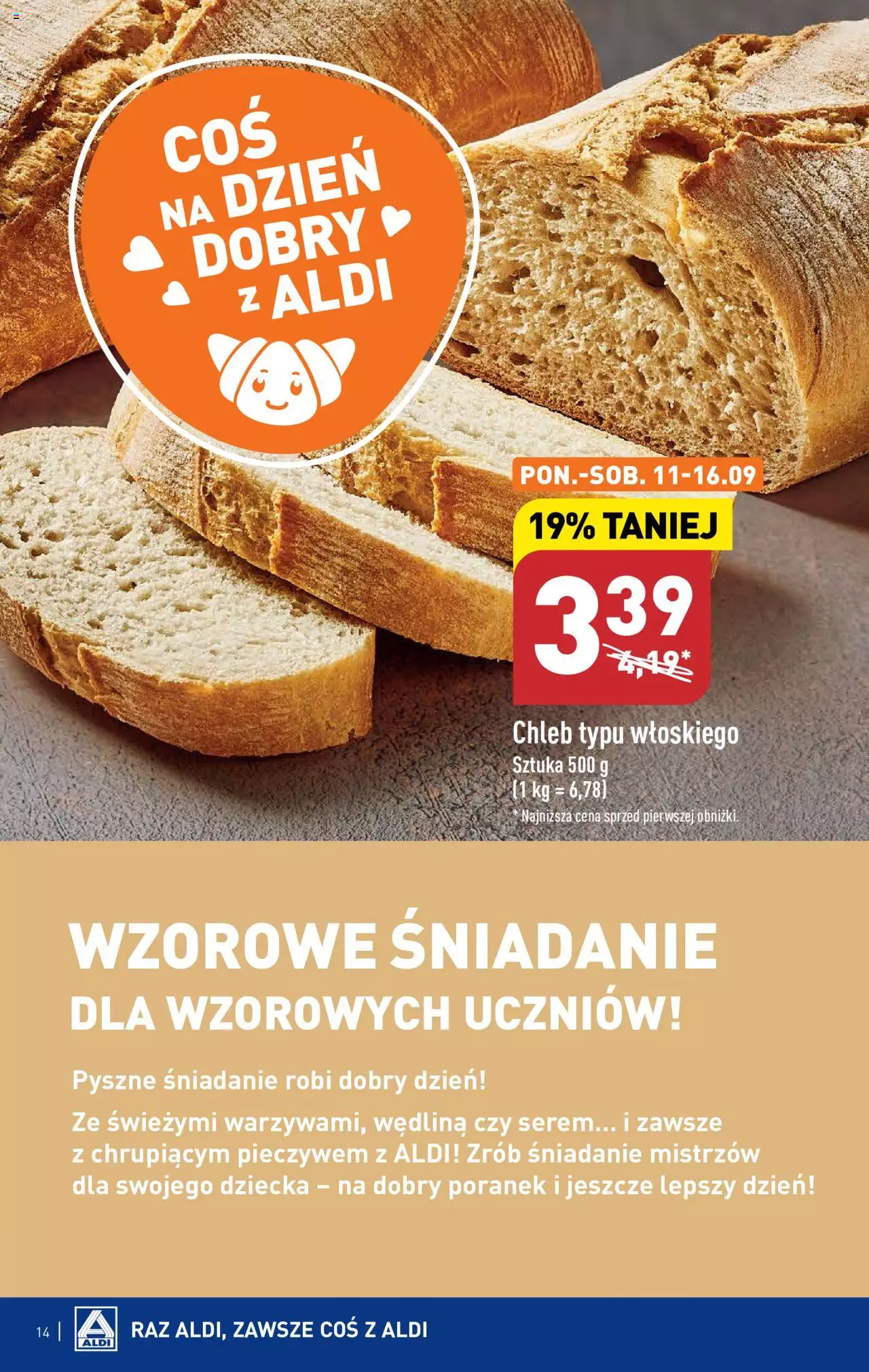 Aldi Gazetka ważna od 11.09.2023 do 16.09.2023 strona 14