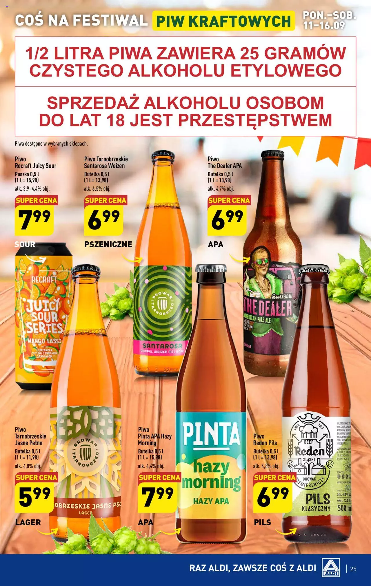 Aldi Gazetka ważna od 11.09.2023 do 16.09.2023 strona 25