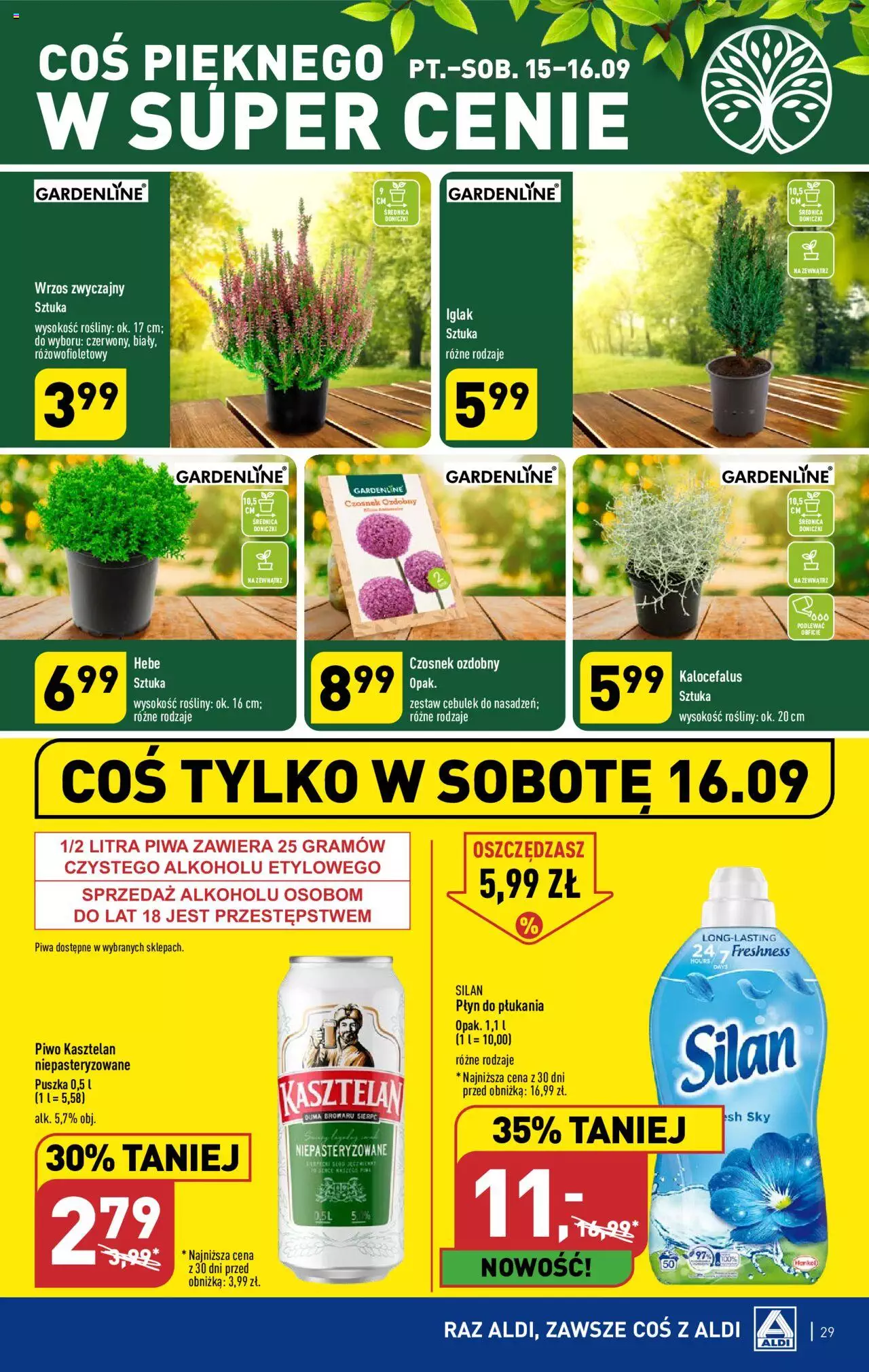 Aldi Gazetka ważna od 11.09.2023 do 16.09.2023 strona 29