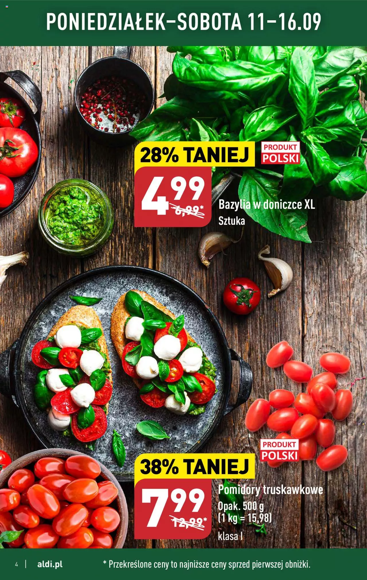 Aldi Gazetka ważna od 11.09.2023 do 16.09.2023 strona 4