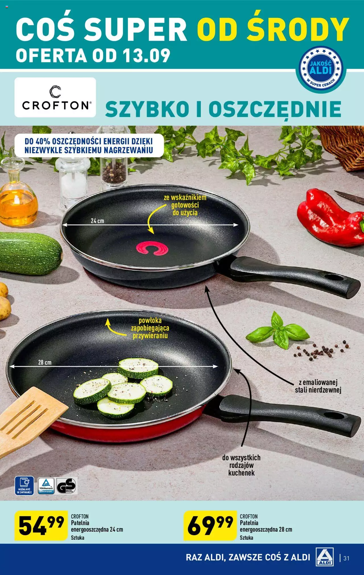 Aldi Gazetka ważna od 11.09.2023 do 16.09.2023 strona 31