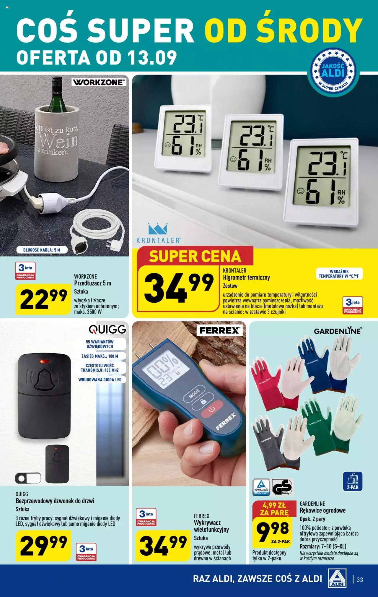 Aldi Gazetka ważna od 11.09.2023 do 16.09.2023 strona 33