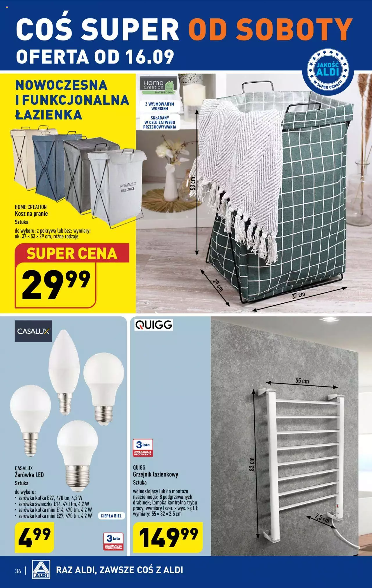 Aldi Gazetka ważna od 11.09.2023 do 16.09.2023 strona 36