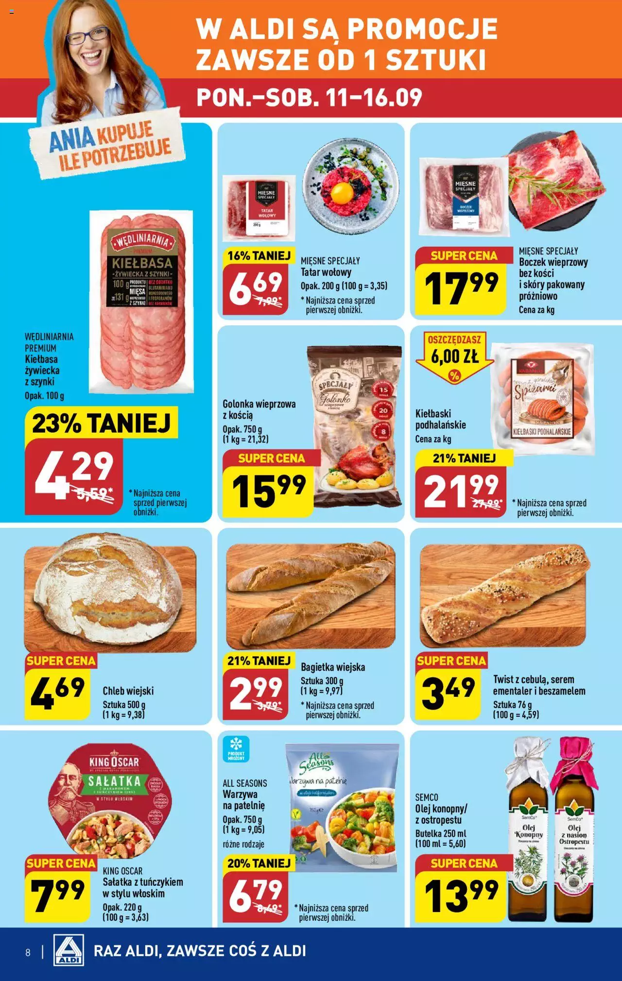 Aldi Gazetka ważna od 11.09.2023 do 16.09.2023 strona 8