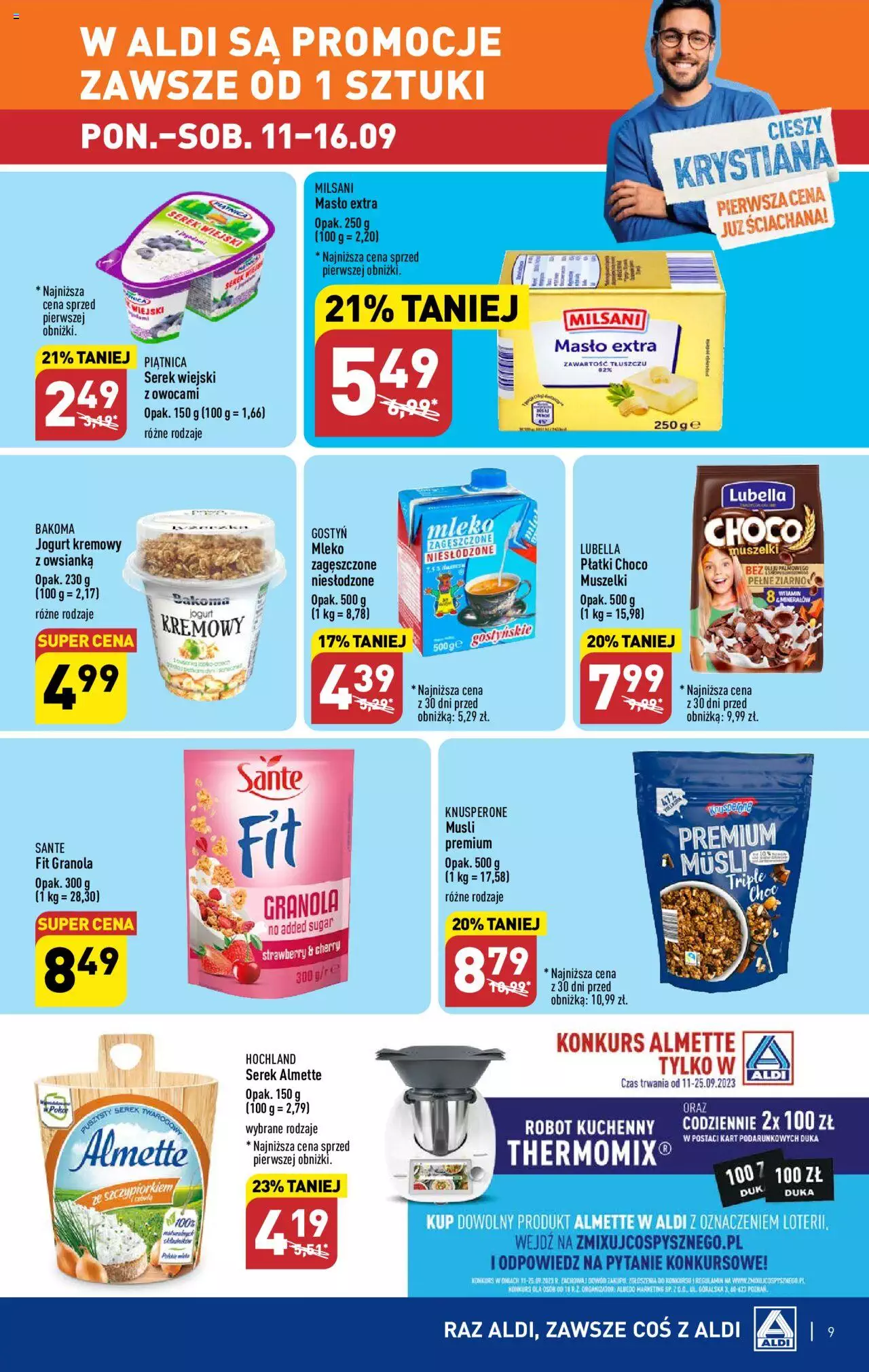 Aldi Gazetka ważna od 11.09.2023 do 16.09.2023 strona 9