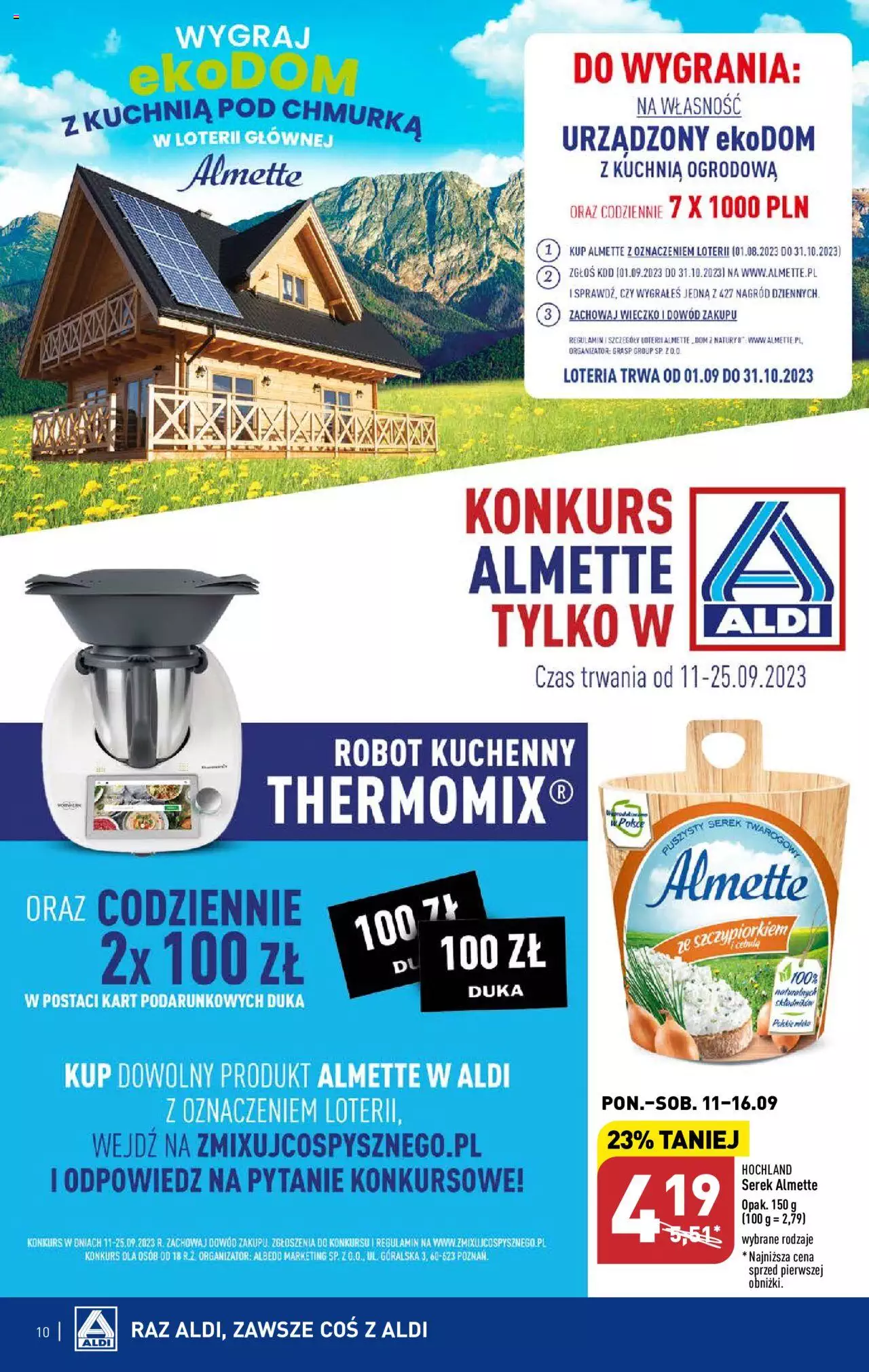 Aldi Gazetka ważna od 11.09.2023 do 16.09.2023 strona 10