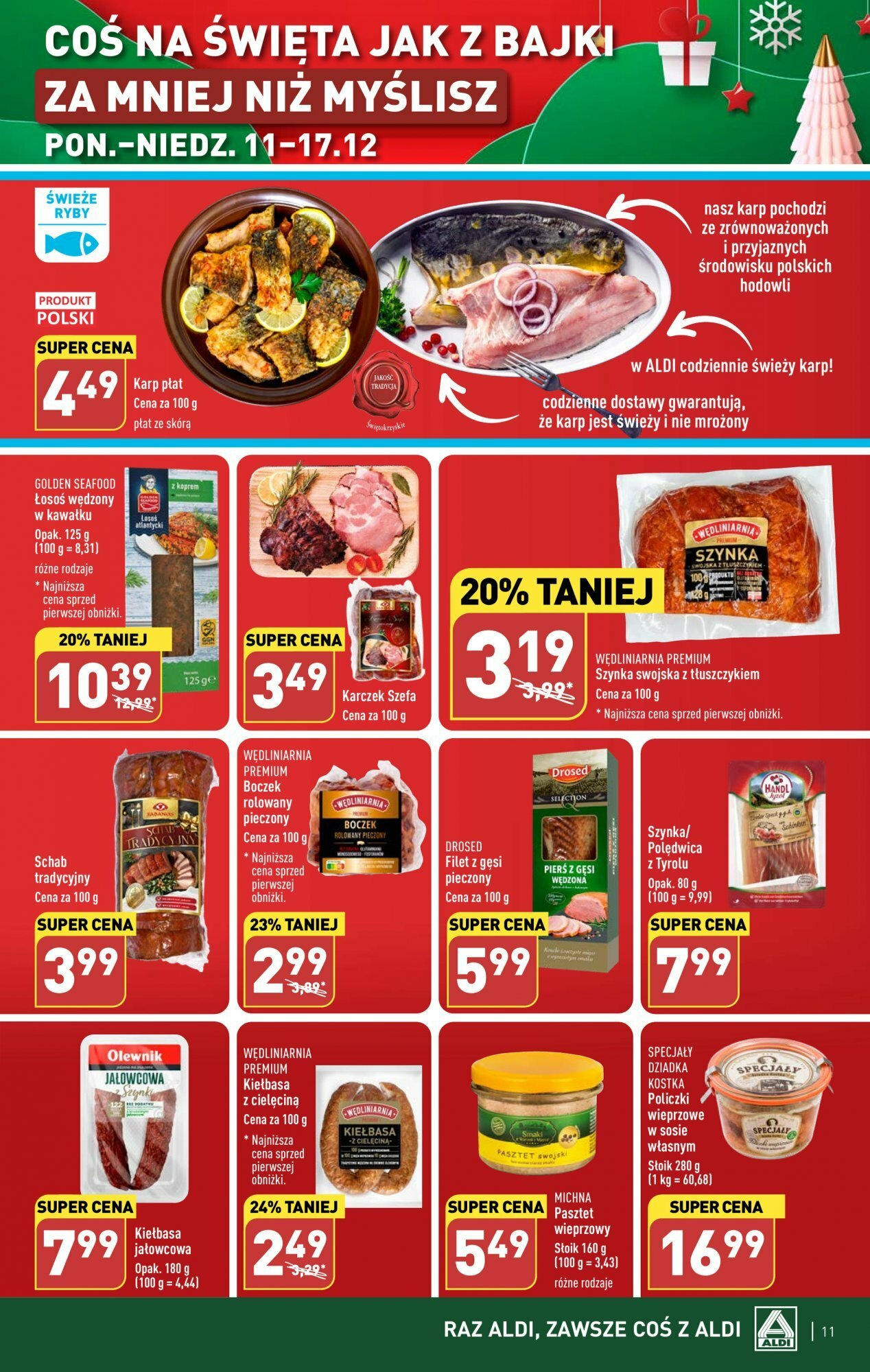 Aldi gazetka ważna od  11.12.2023 do 17.12.2023 strona 11