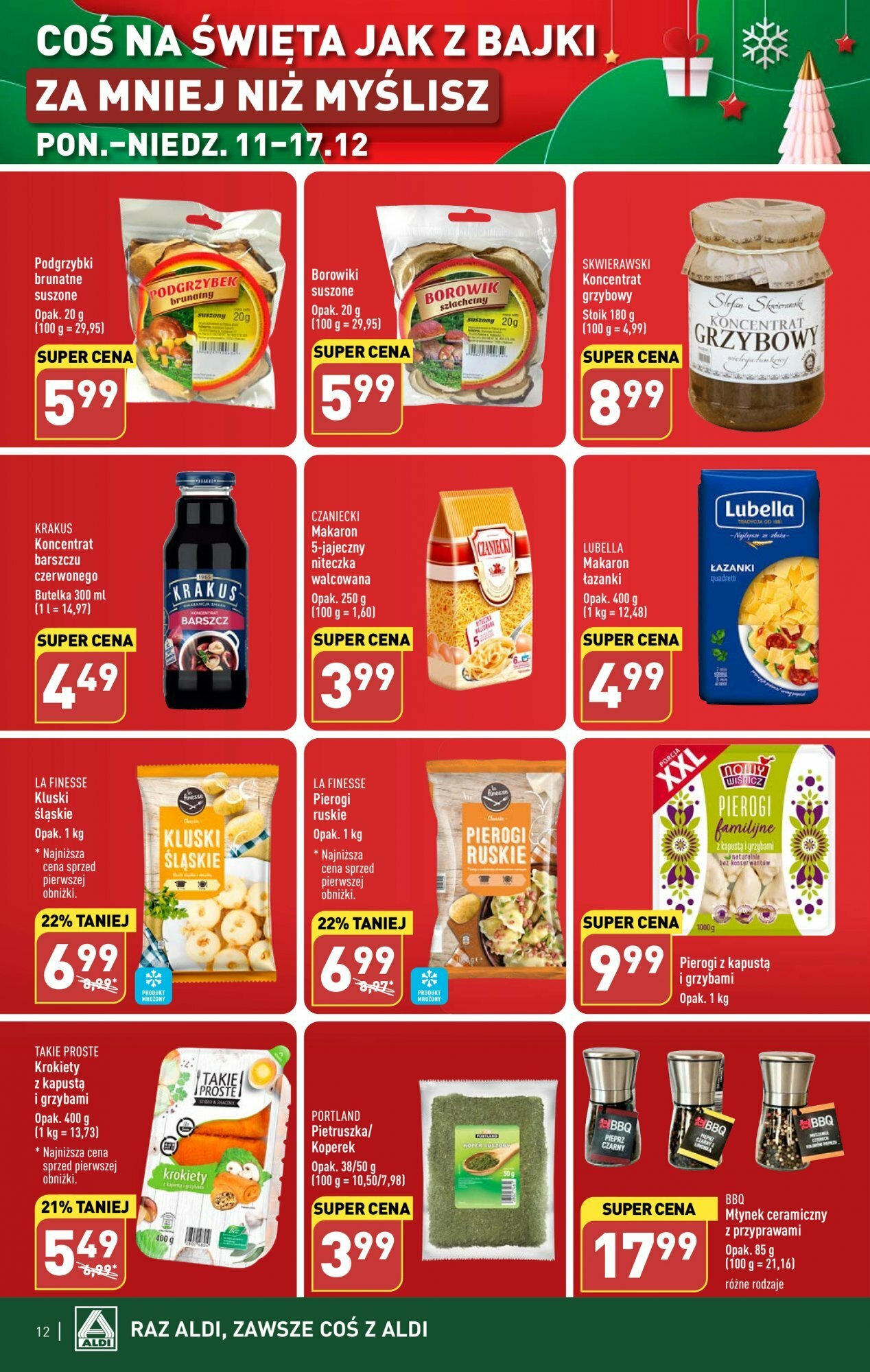 Aldi gazetka ważna od  11.12.2023 do 17.12.2023 strona 12