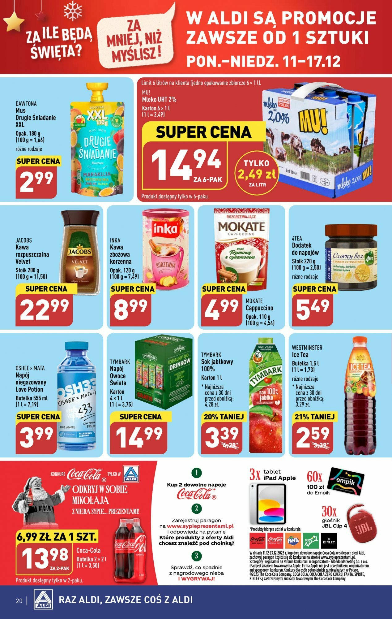 Aldi gazetka ważna od  11.12.2023 do 17.12.2023 strona 20