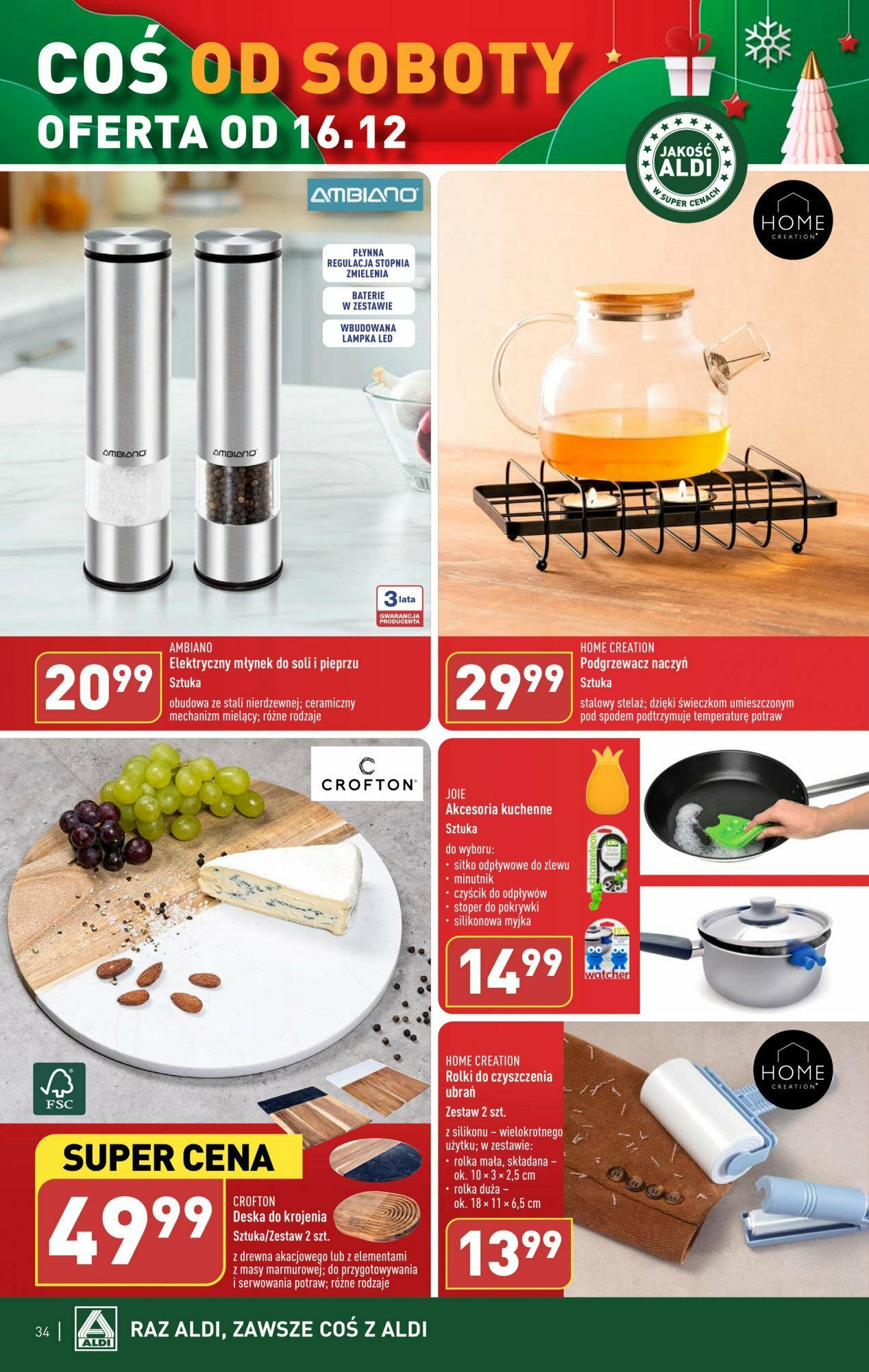 Aldi gazetka ważna od  11.12.2023 do 17.12.2023 strona 34