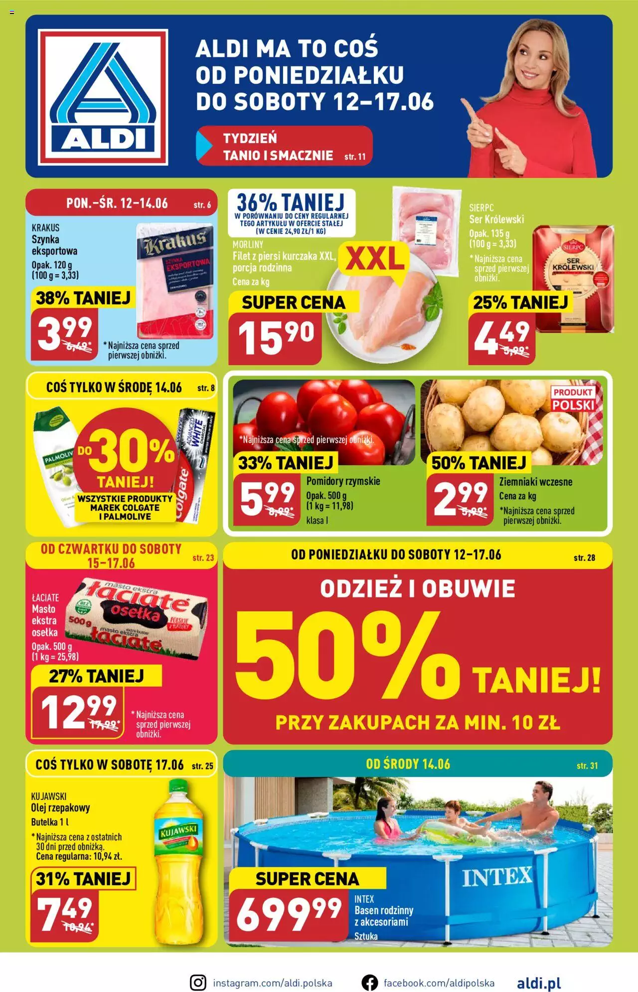 Aldi Gazetka ważna od 12.06.2023 do 17.06.2023 strona 1